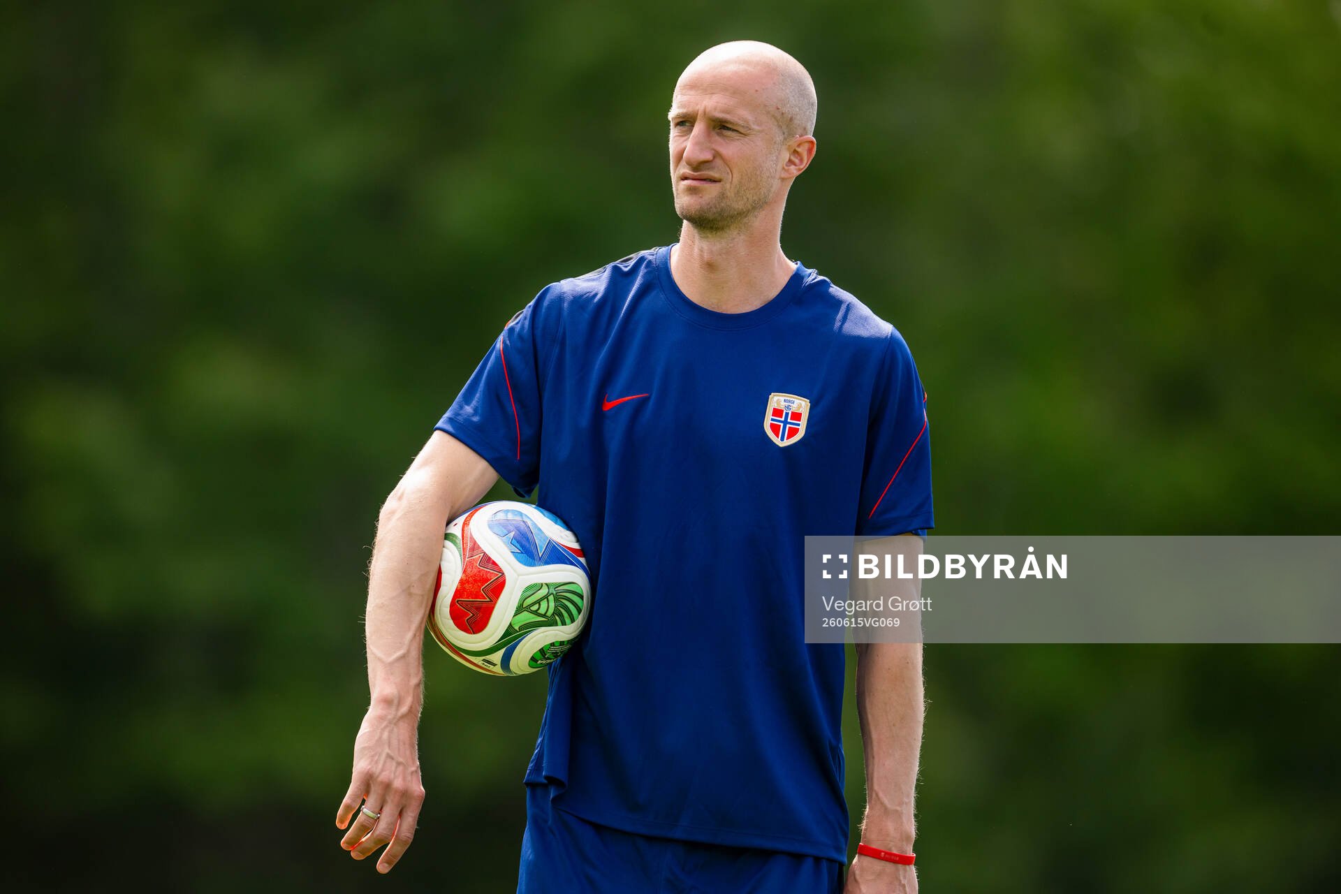 Brede Hangeland, player manager of the Norwegian national