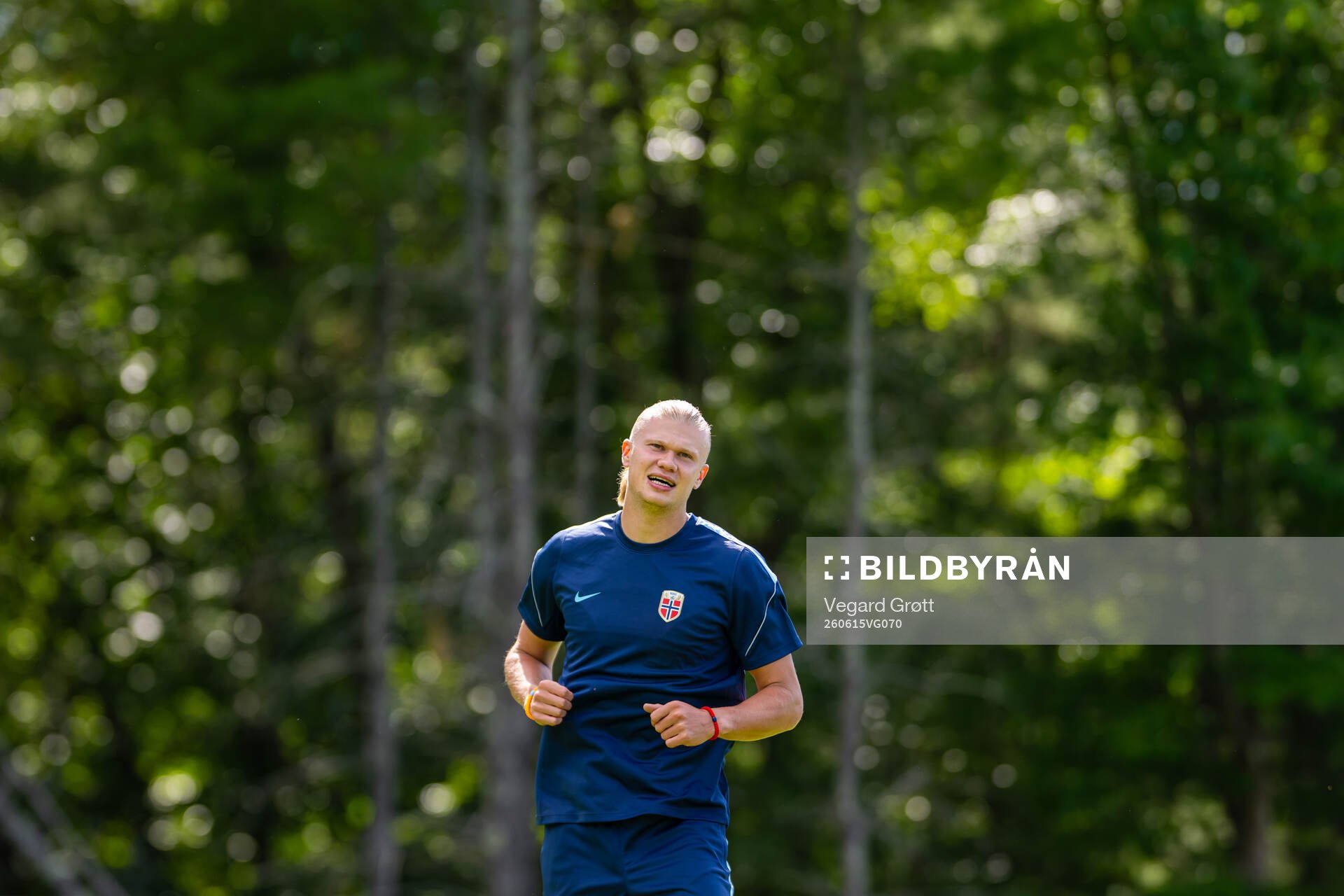 Erling Braut Haaland of the Norwegian national football