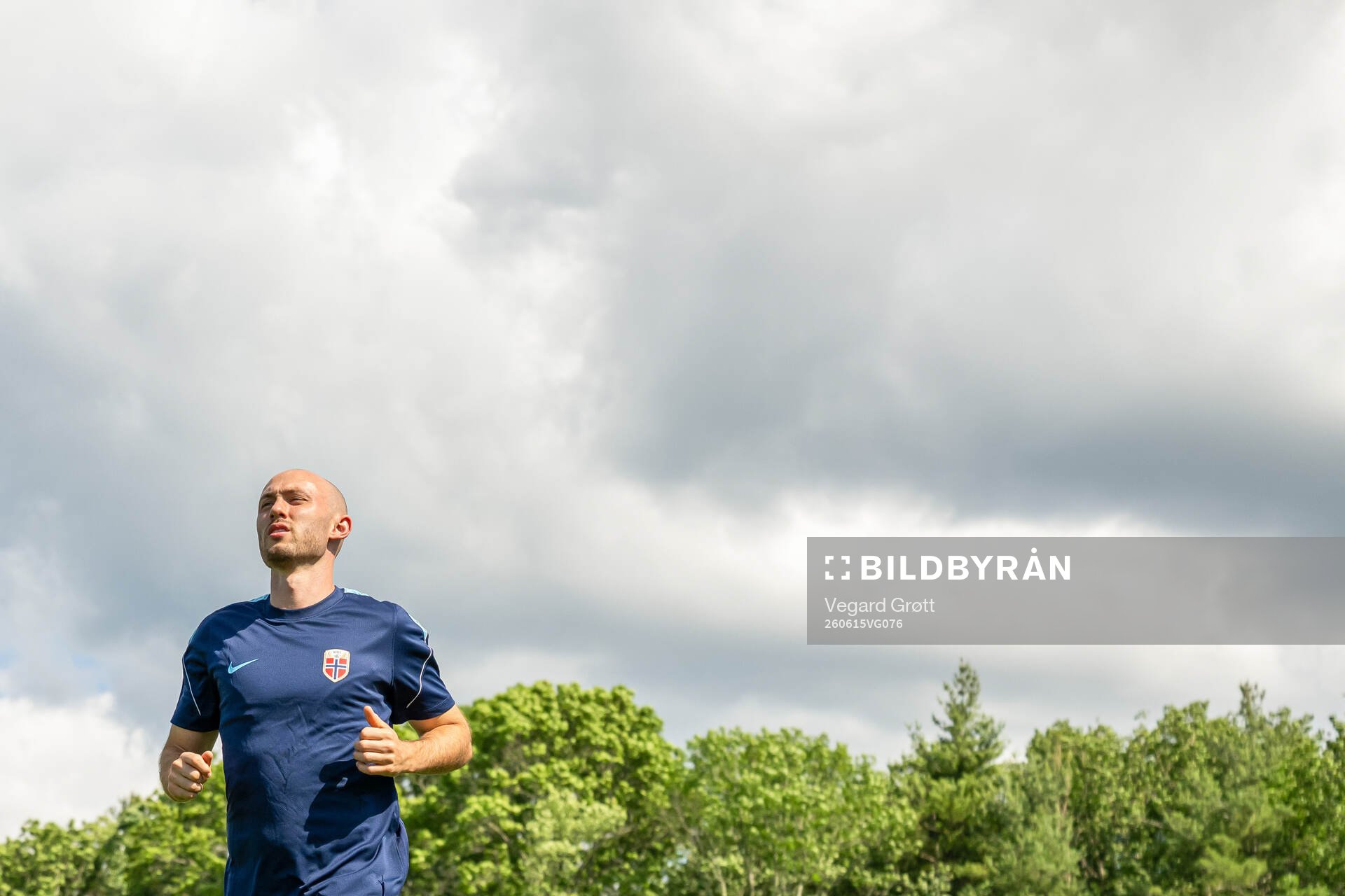 Fredrik Aursnes of the Norwegian national football team at