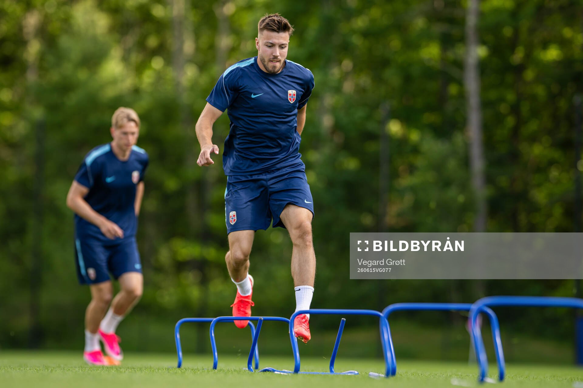 Fredrik André Bjørkan of the Norwegian national football