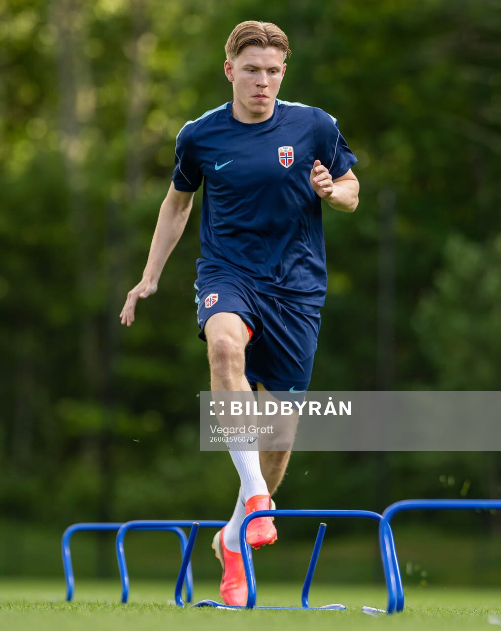 Jens Petter Hauge of the Norwegian national football team