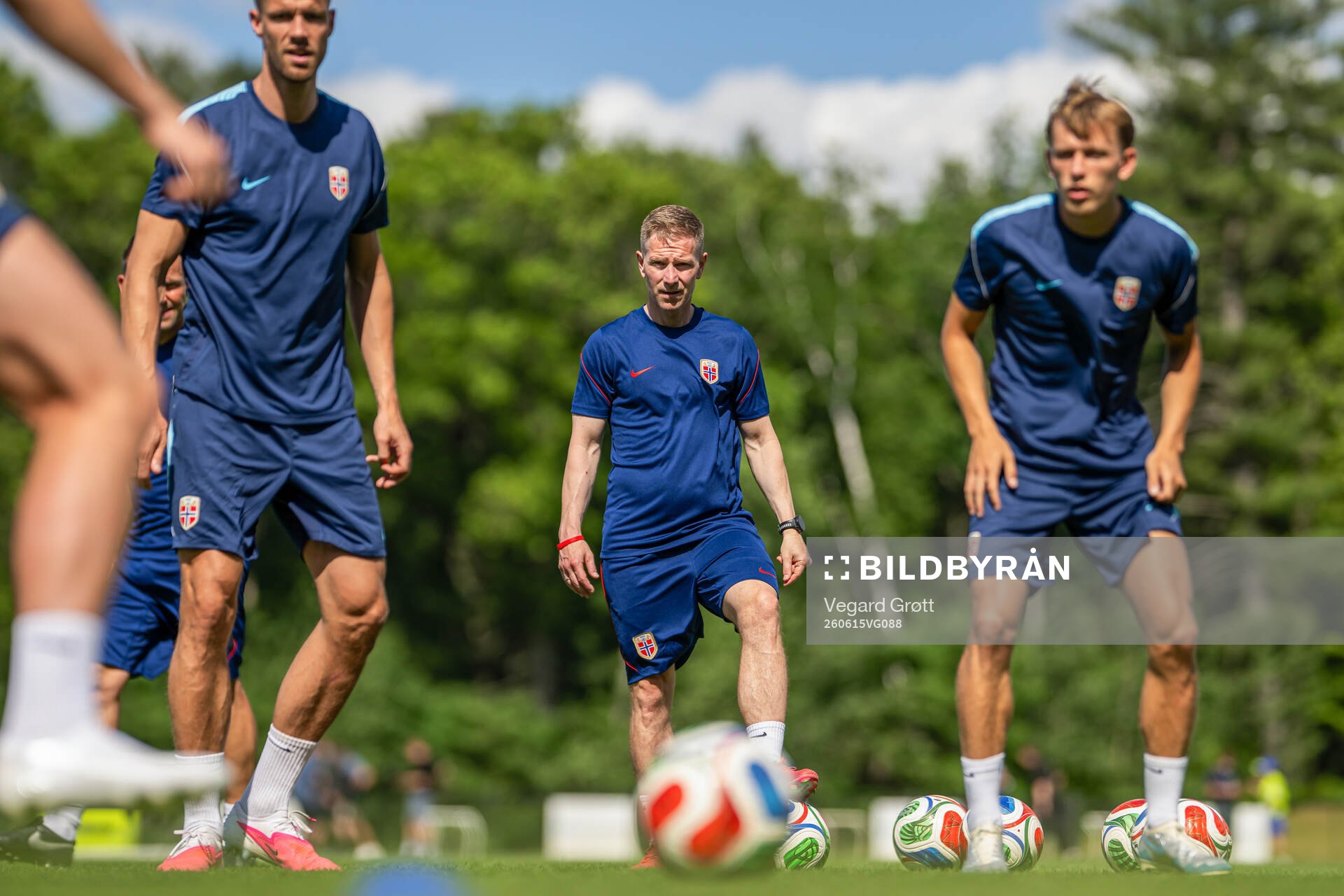 Bjørn Vidar Stenersen, fitness coach of the Norwegian
