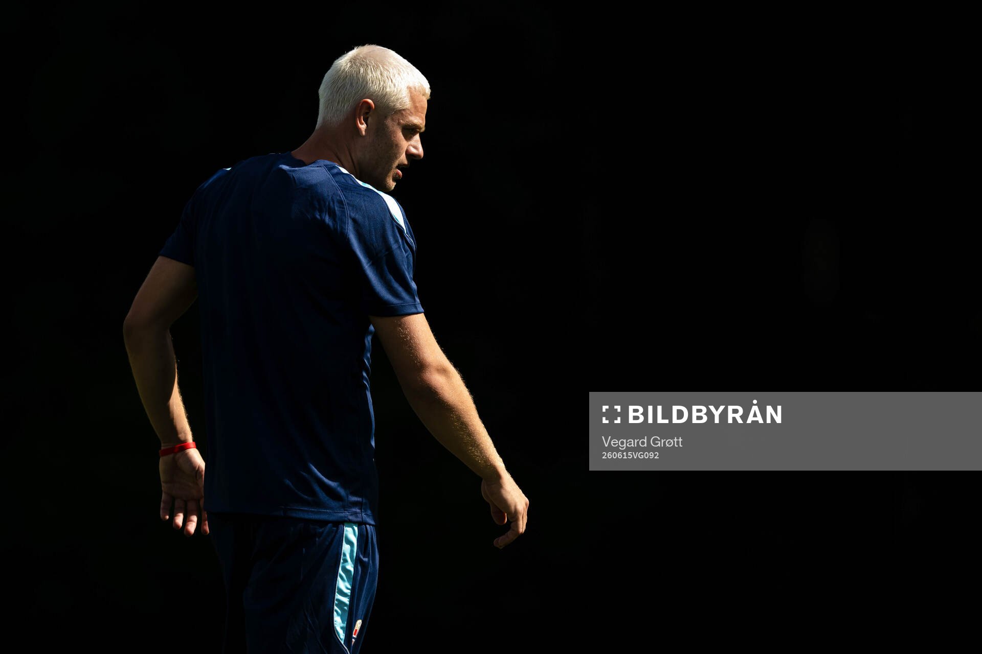 Julian Ryerson of the Norwegian national football team at a