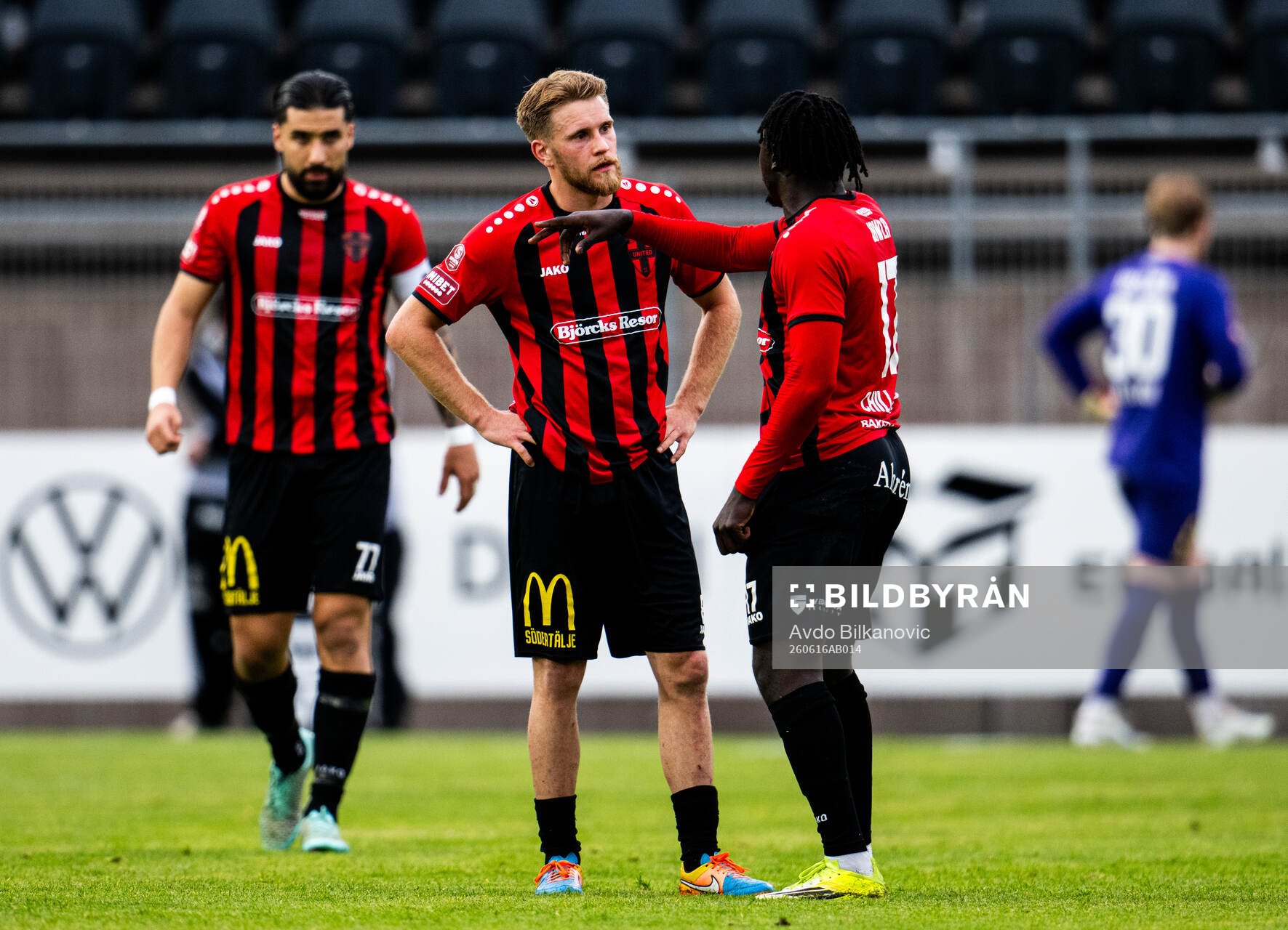 Nordic Uniteds Kalipha Jawla och Teo Grönborg