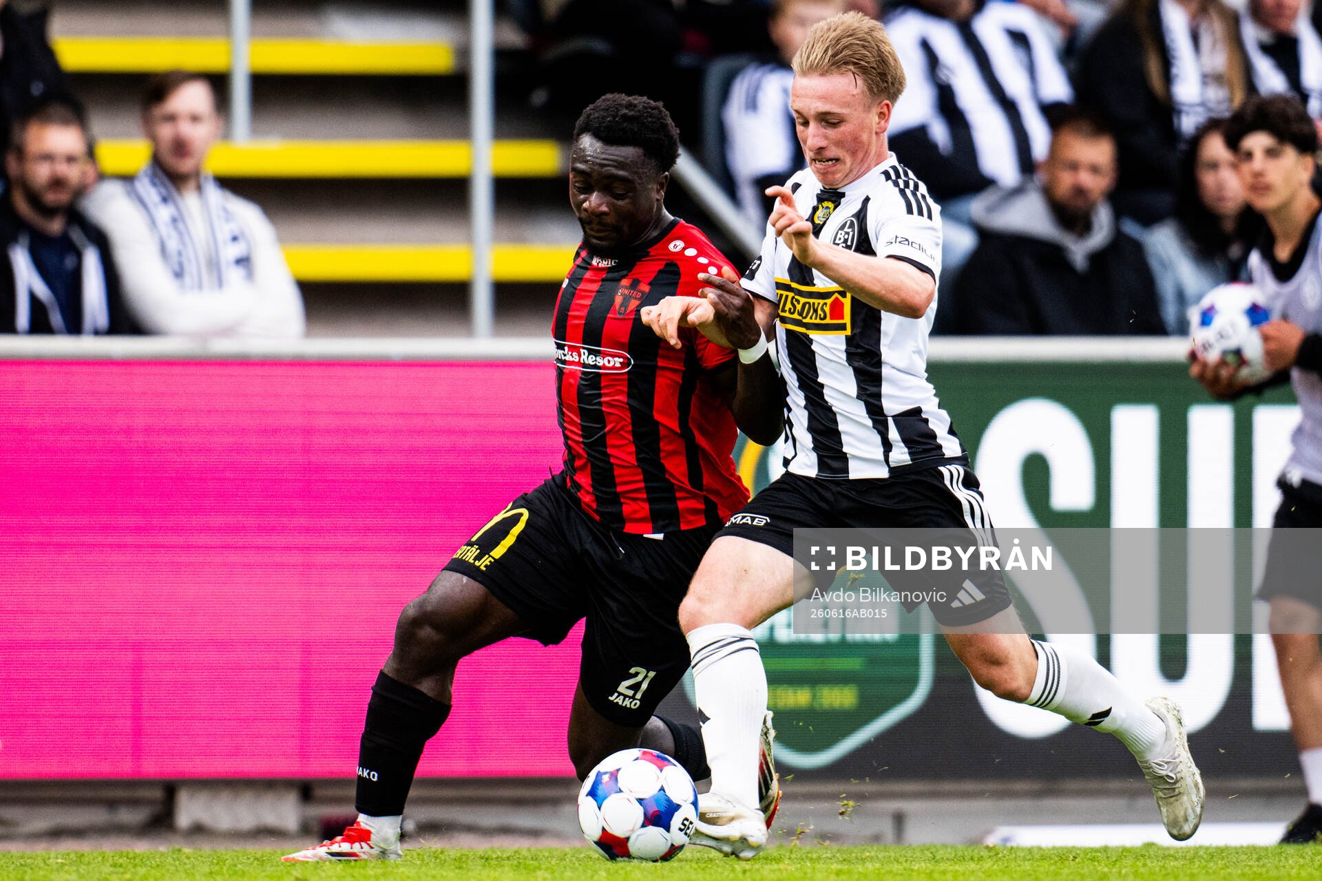 Landskronas Constantino Capotondi och Nordic Uniteds