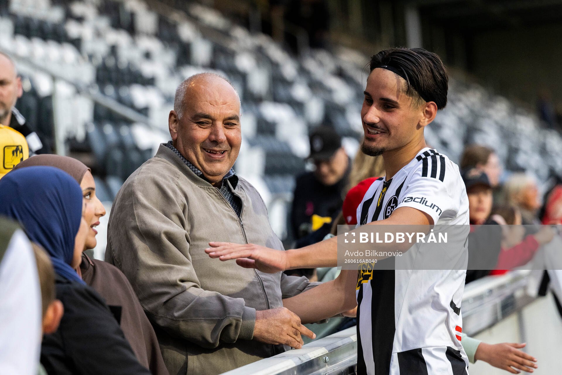 Landskronas Enes Hebibovic jublar