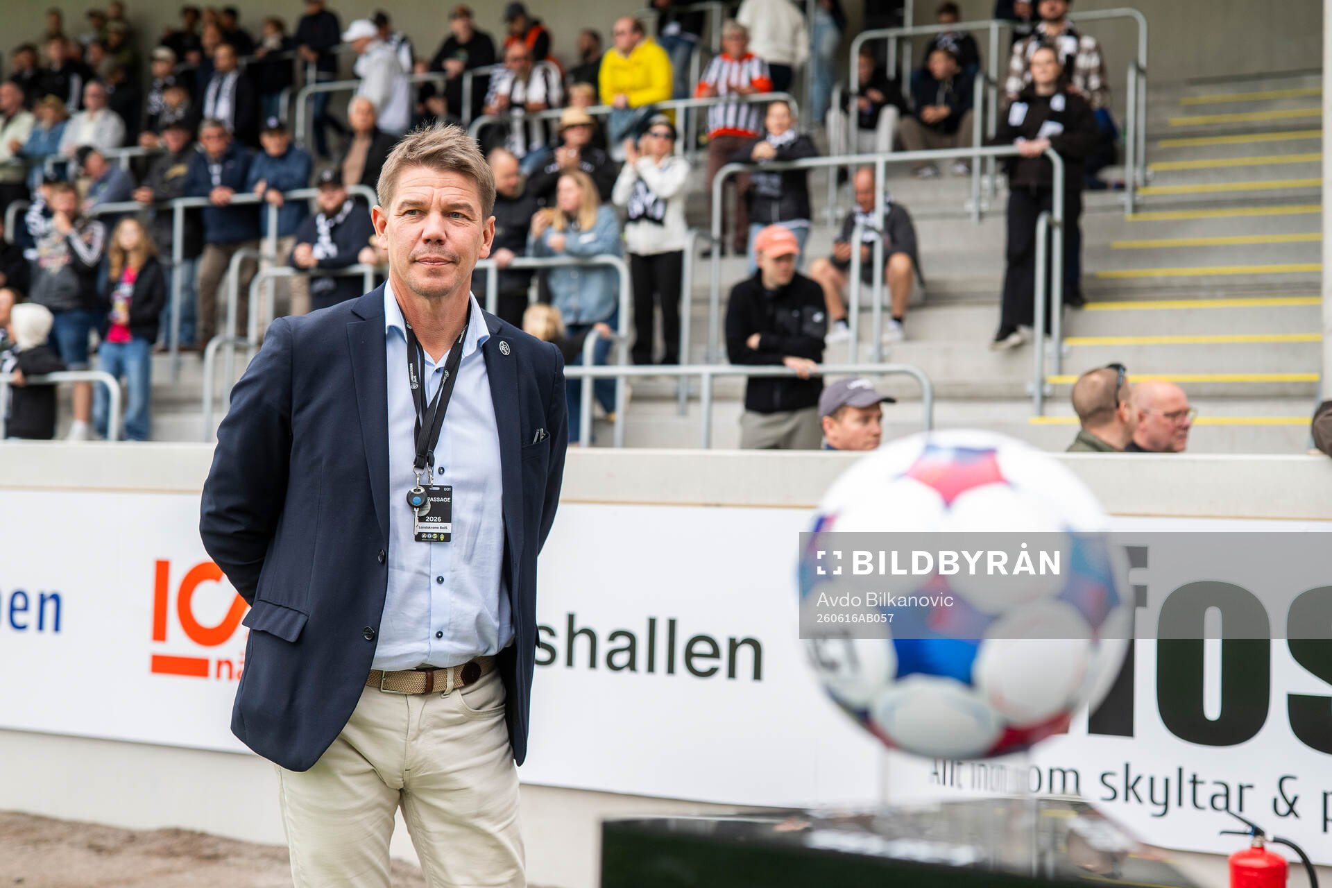 Landskronas klubbchef Karl-Johan Olsson