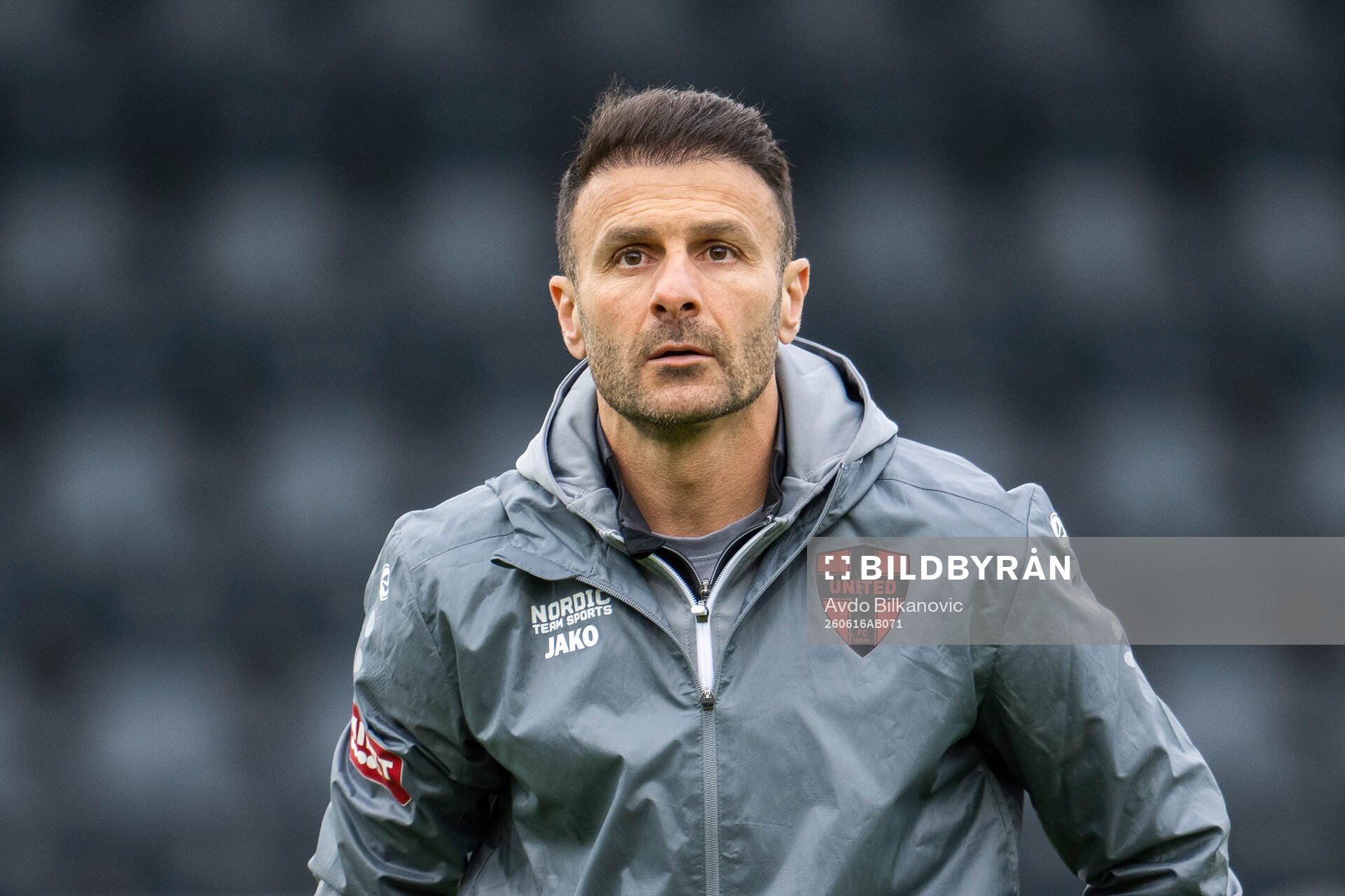 Nordic Uniteds tränare Steven Younan