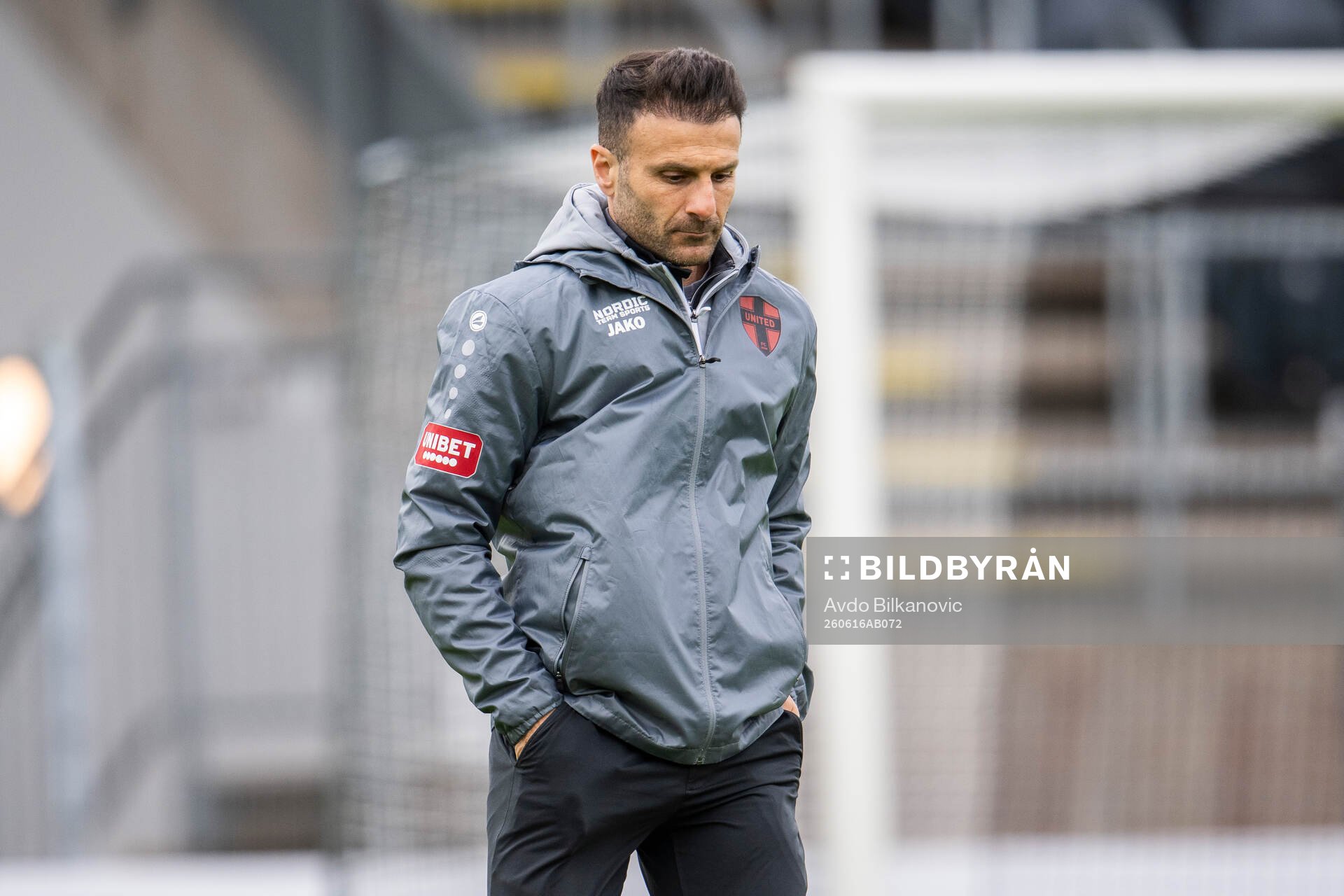 Nordic Uniteds tränare Steven Younan