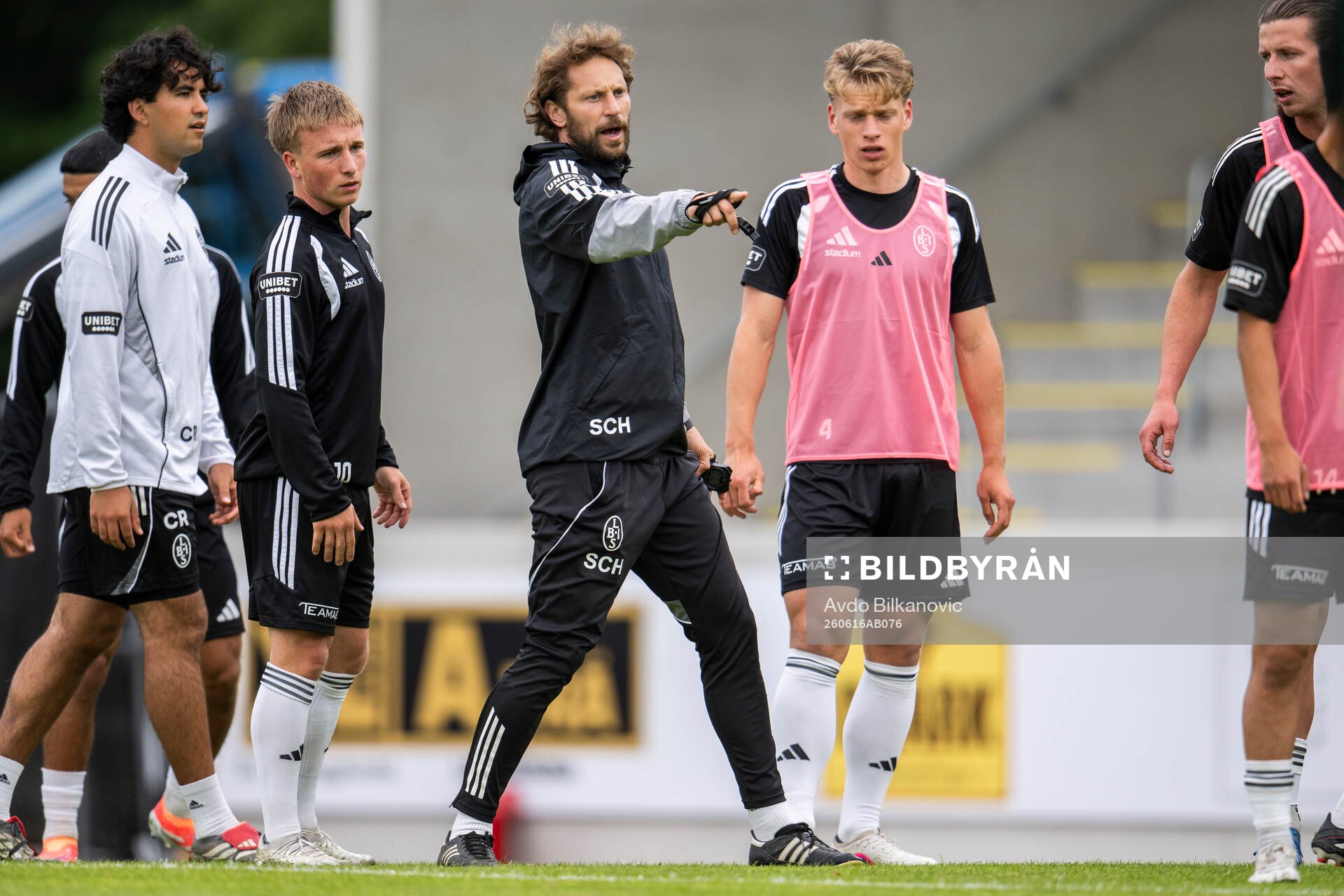 Landskronas assisterande tränare Simon Christensson