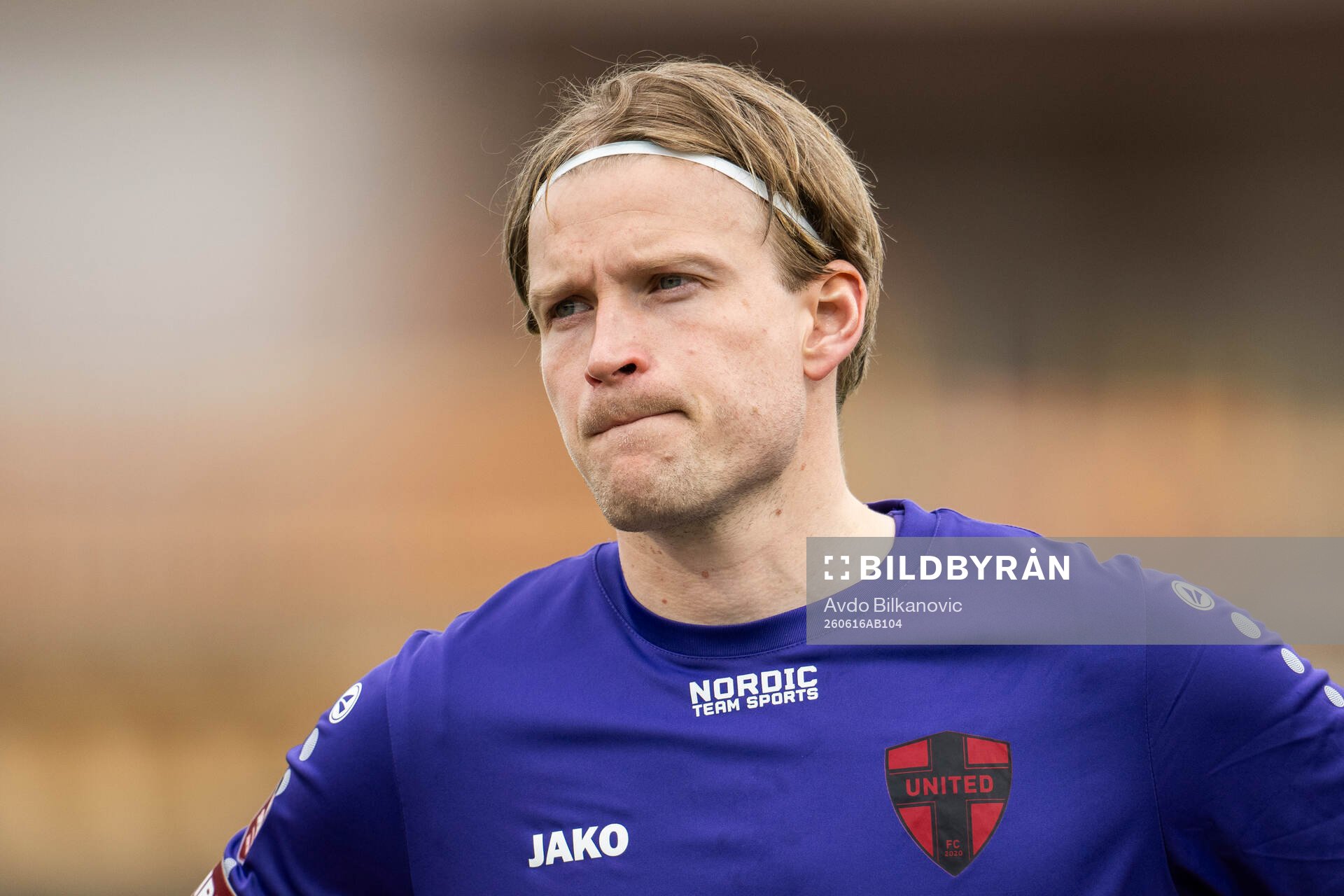 Nordic Uniteds målvakt William Eskelinen