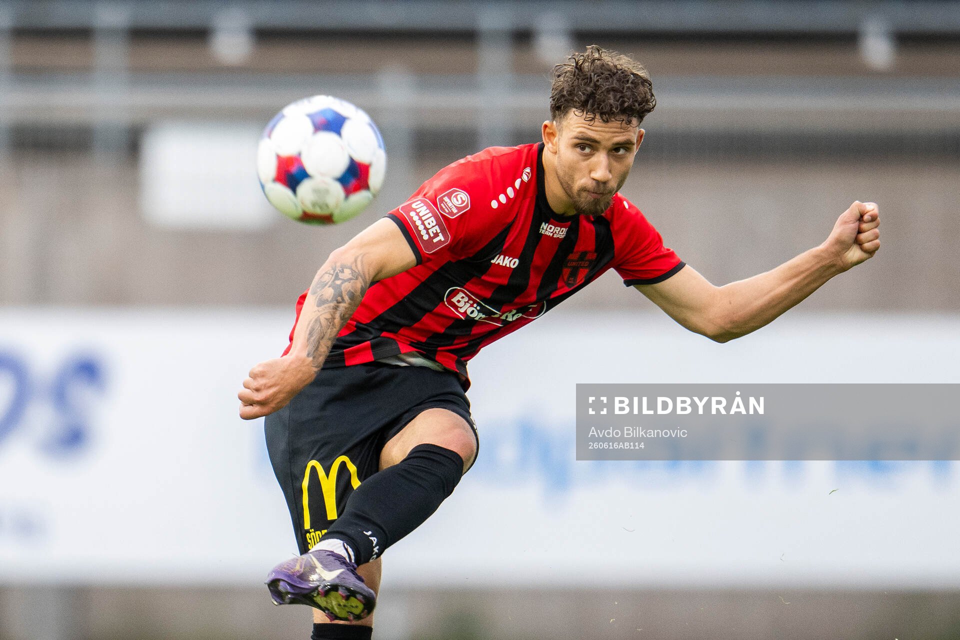 Nordic Uniteds Aziz Harabi