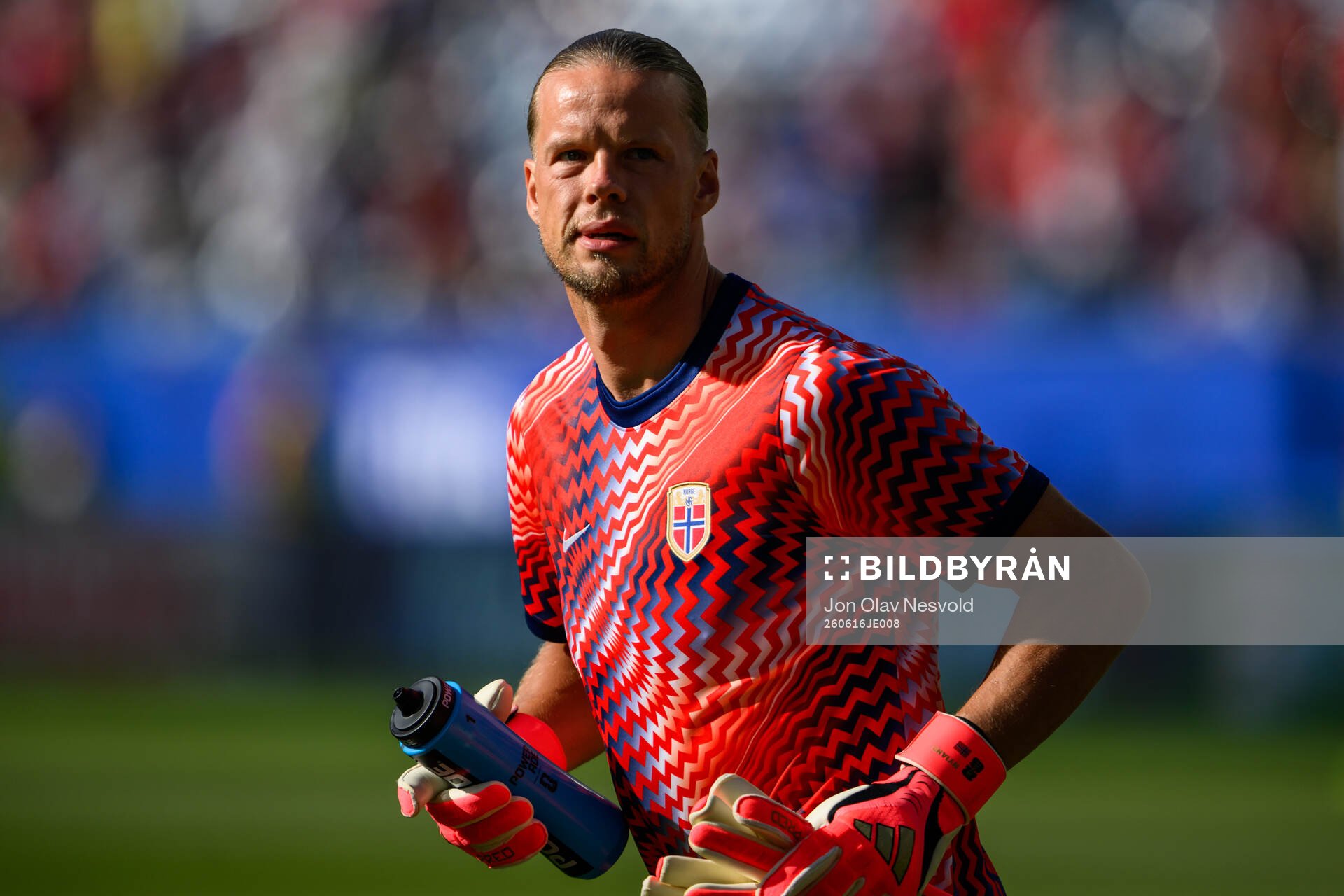 goalkeeper Ørjan Nyland of Norway