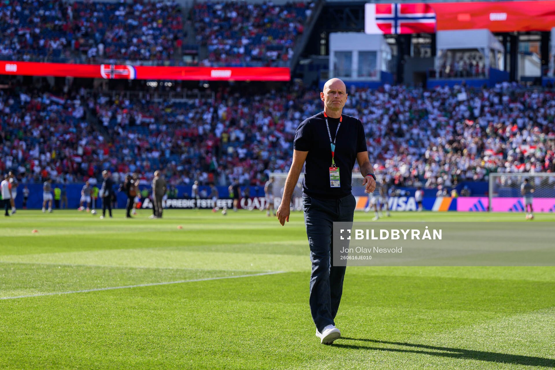 Head coach Ståle Solbakken of Norway