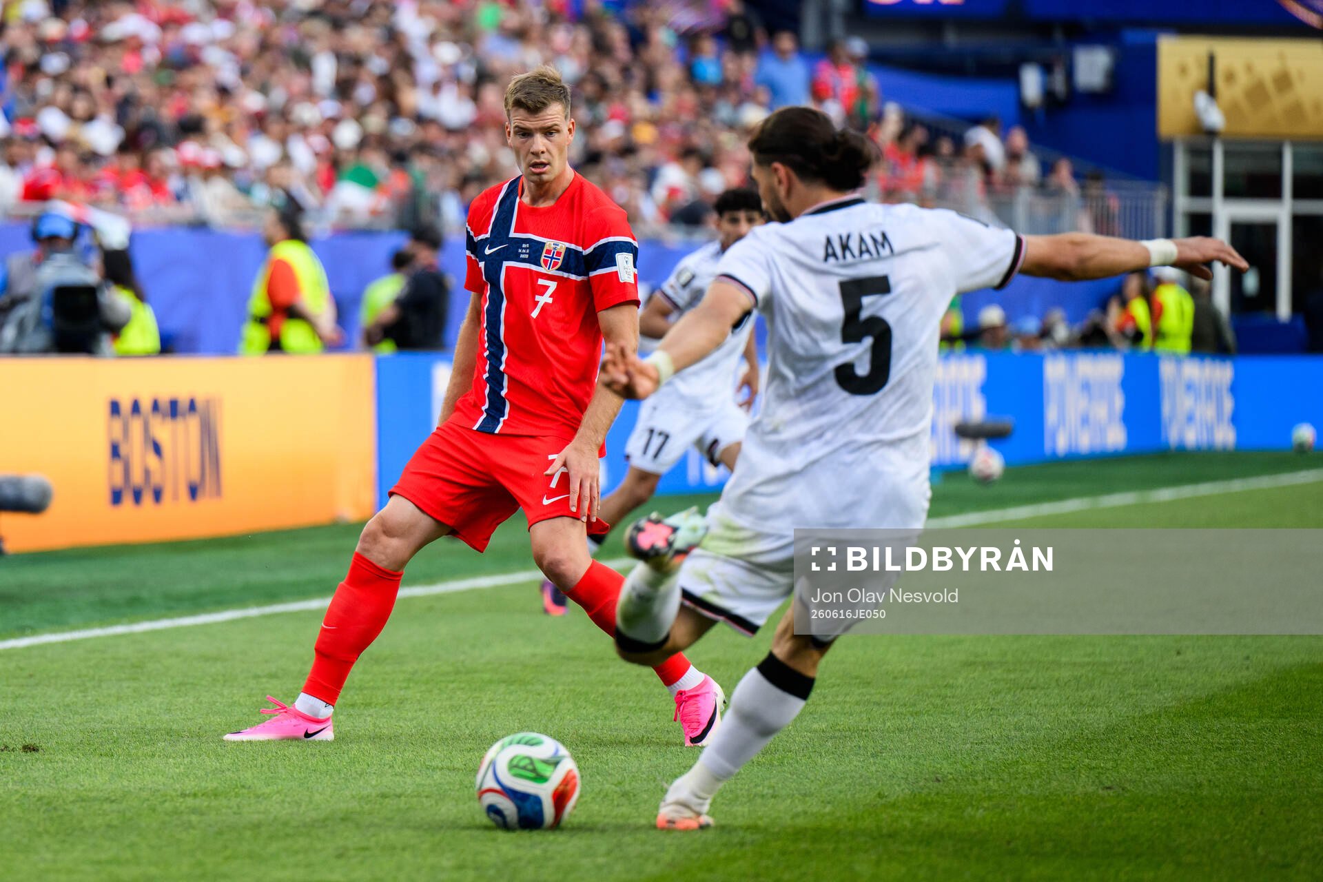Alexander Sørloth of Norway