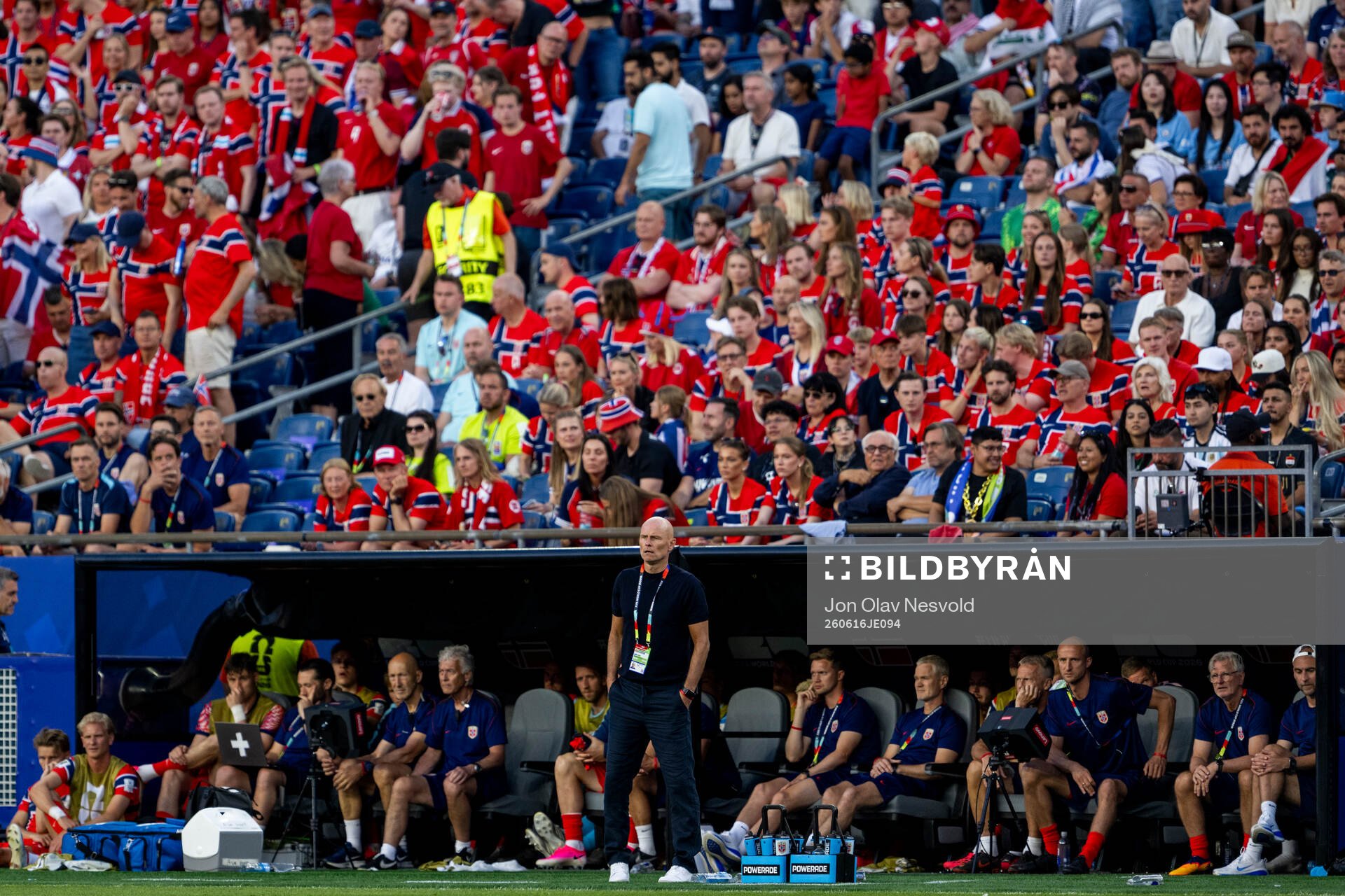 Head coach Ståle Solbakken of Norway