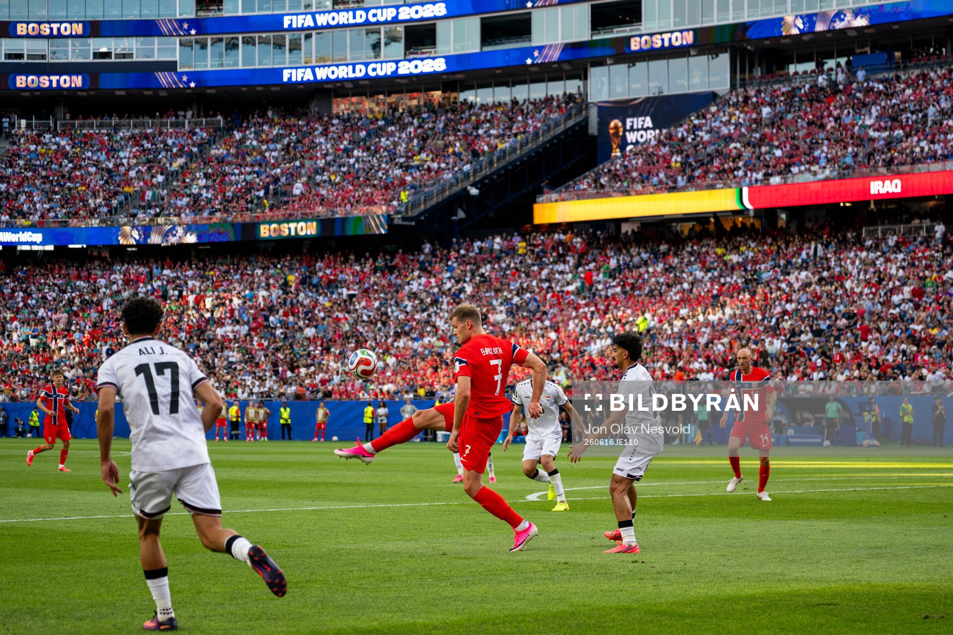 Alexander Sørloth of Norway