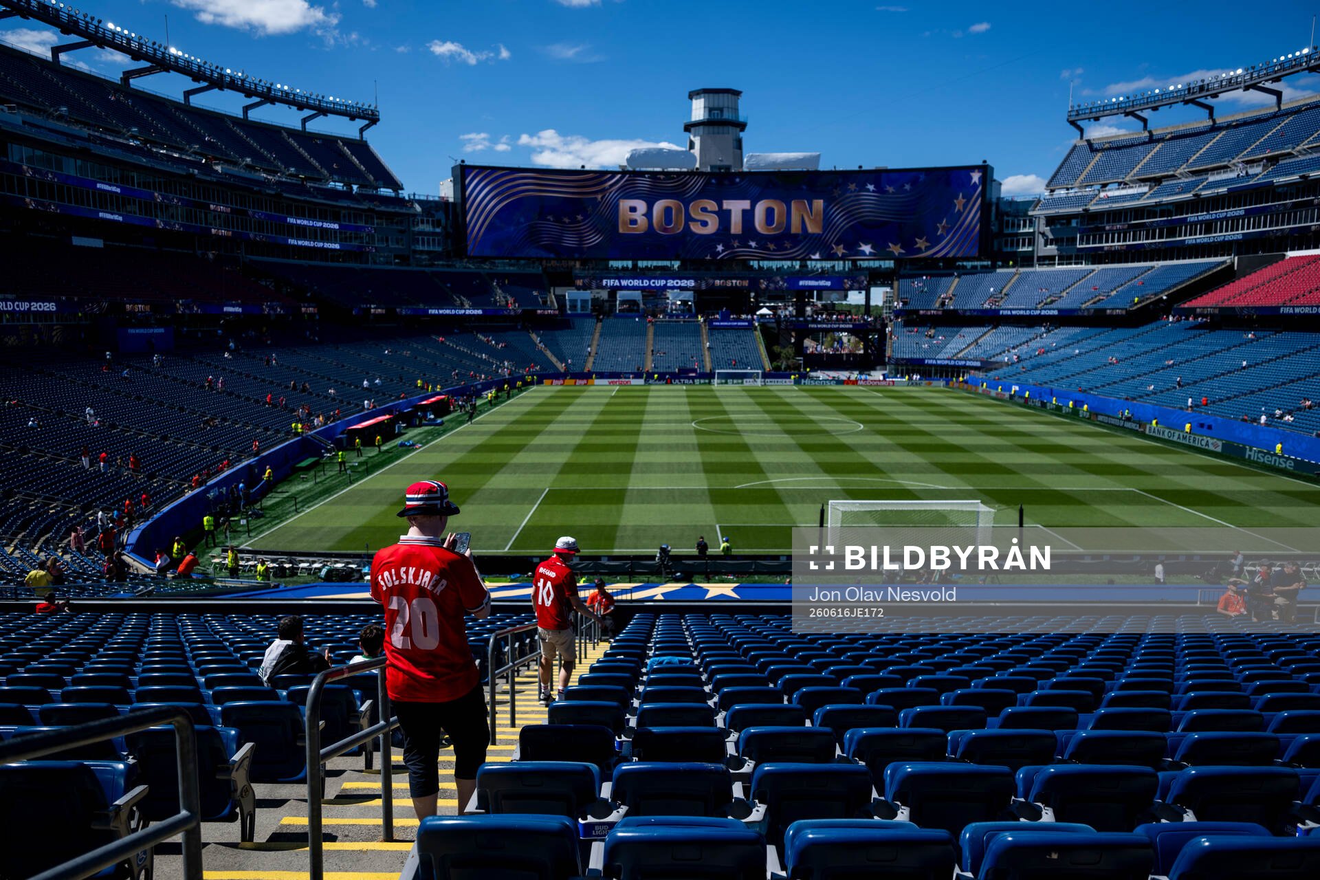 General interior view of Boston Stadium