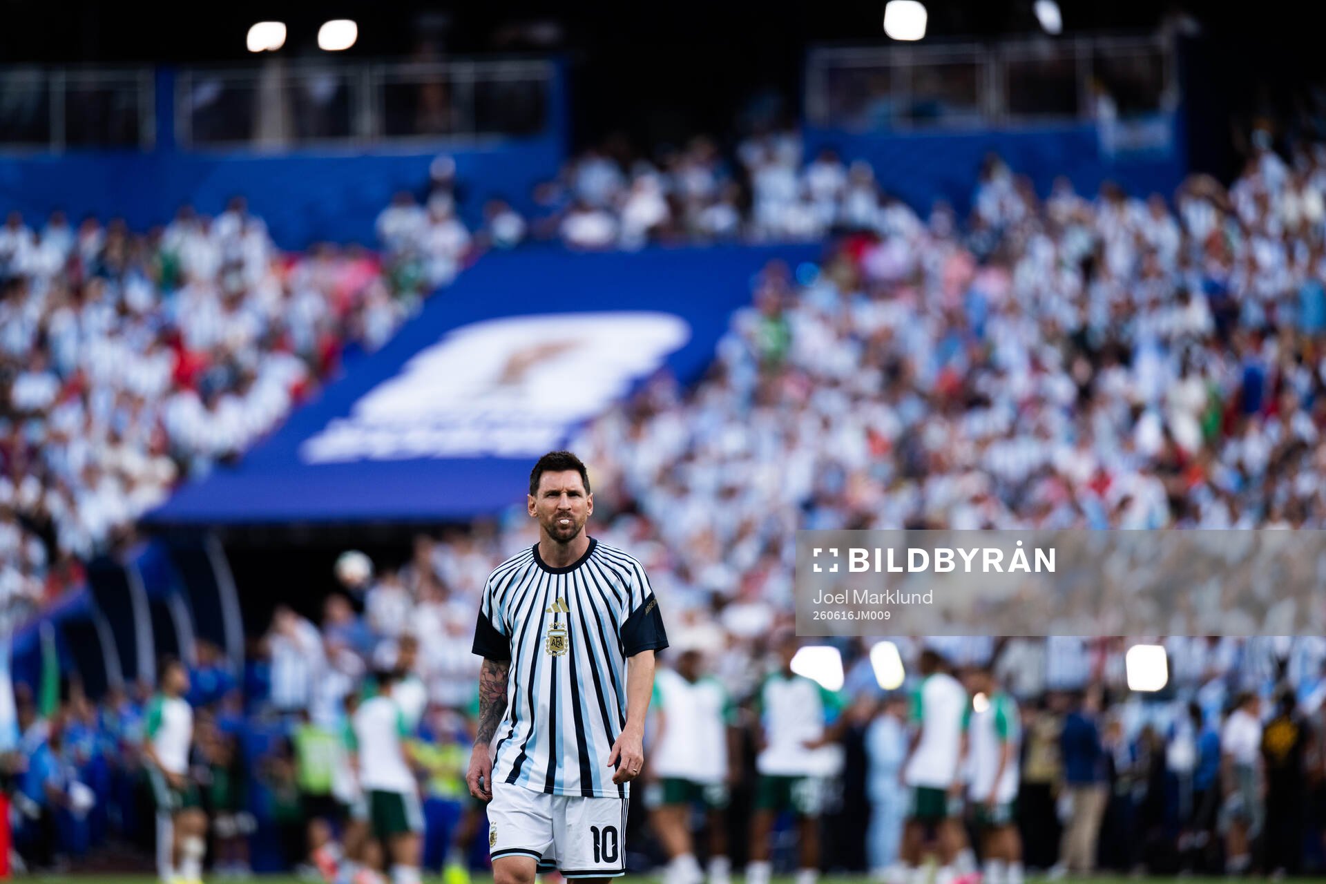 Lionel Messi of Argentina