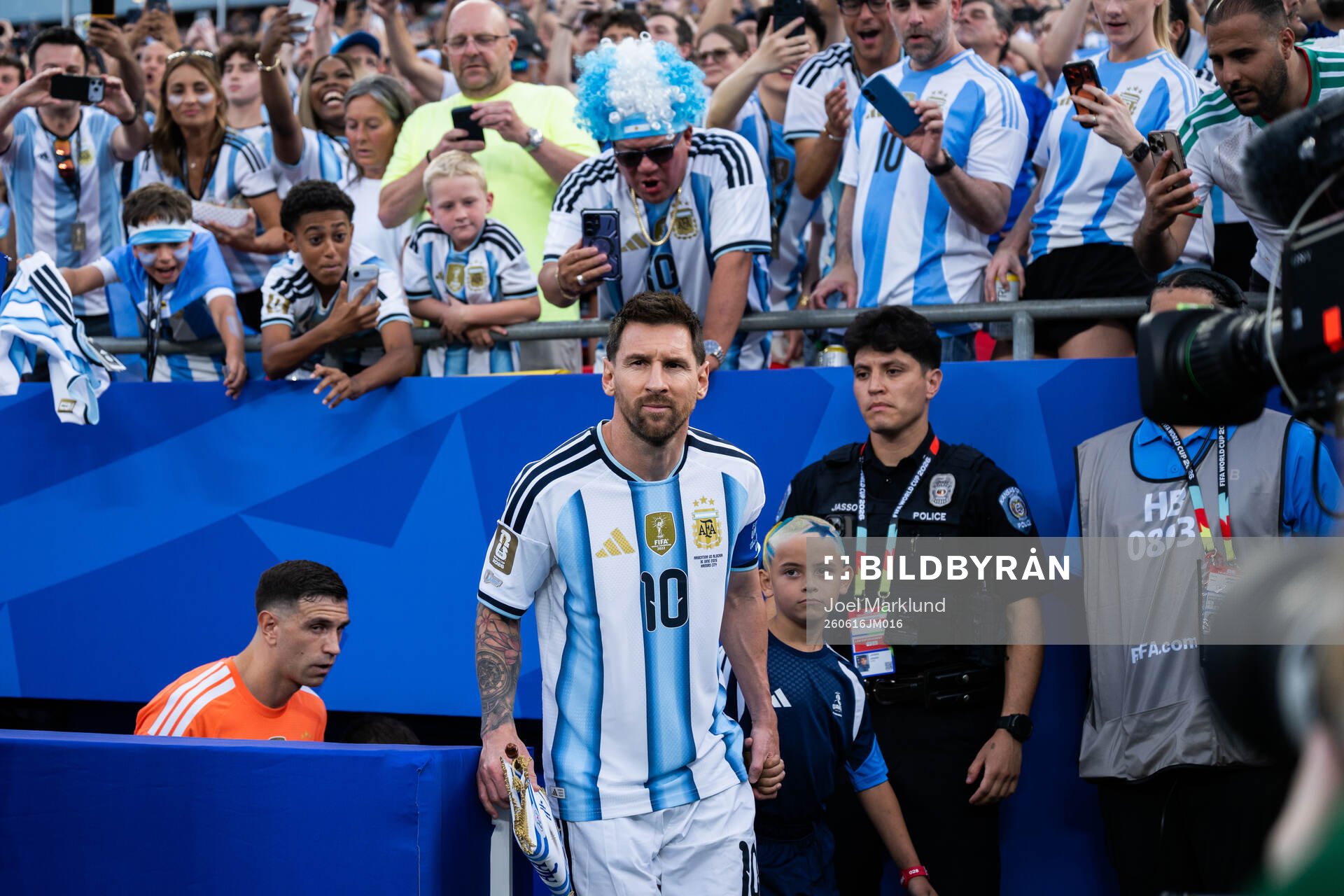 Lionel Messi of Argentina