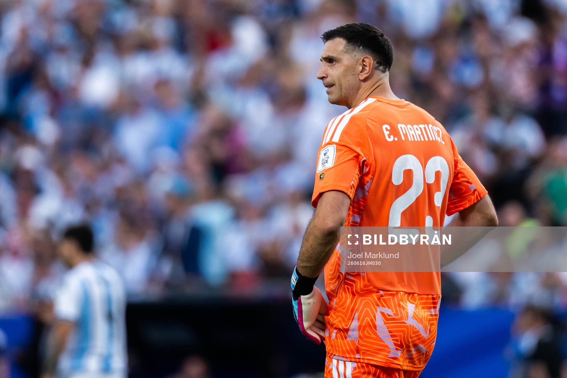 Goalkeeper Emiliano Martinez of Argentina