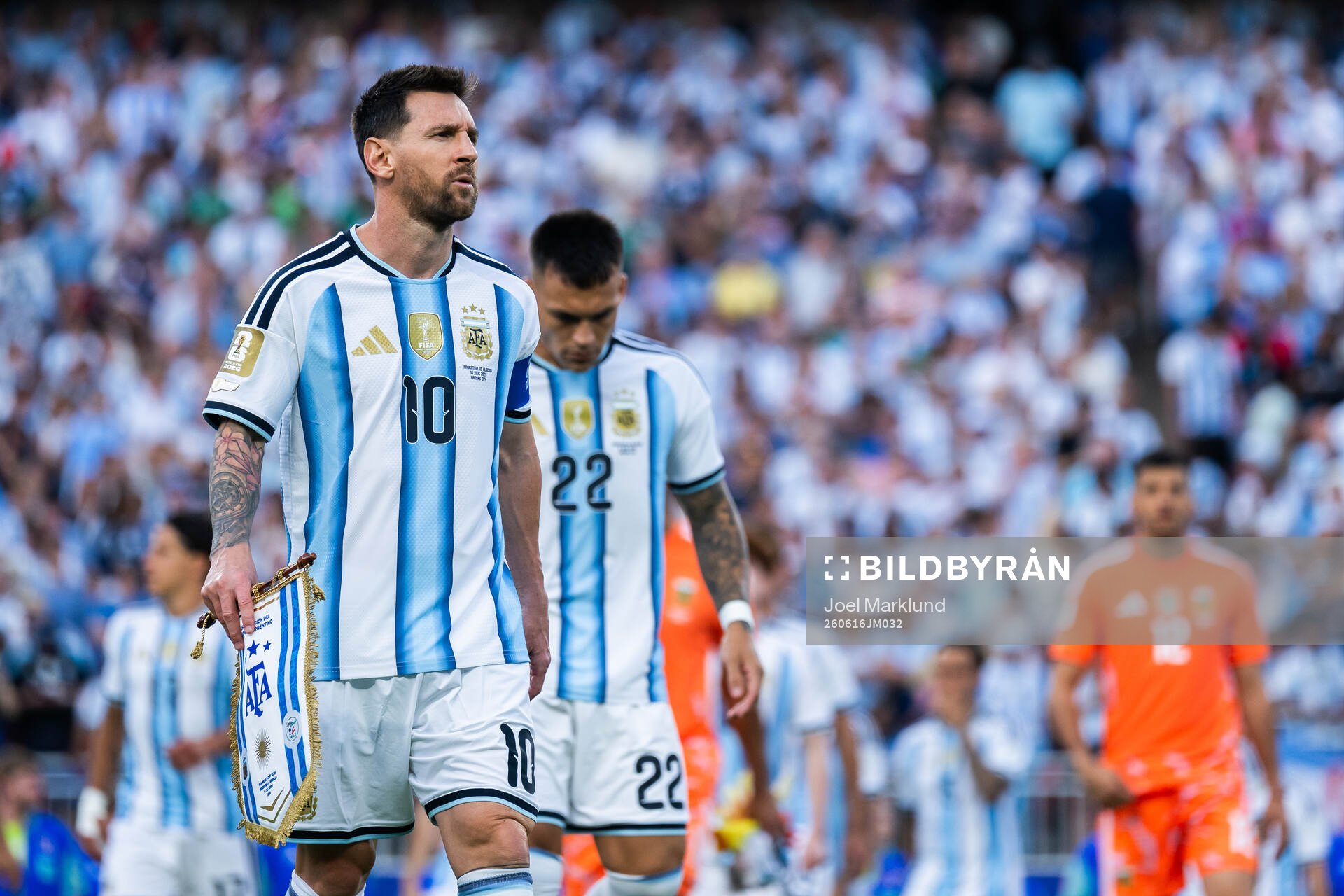 Lionel Messi of Argentina