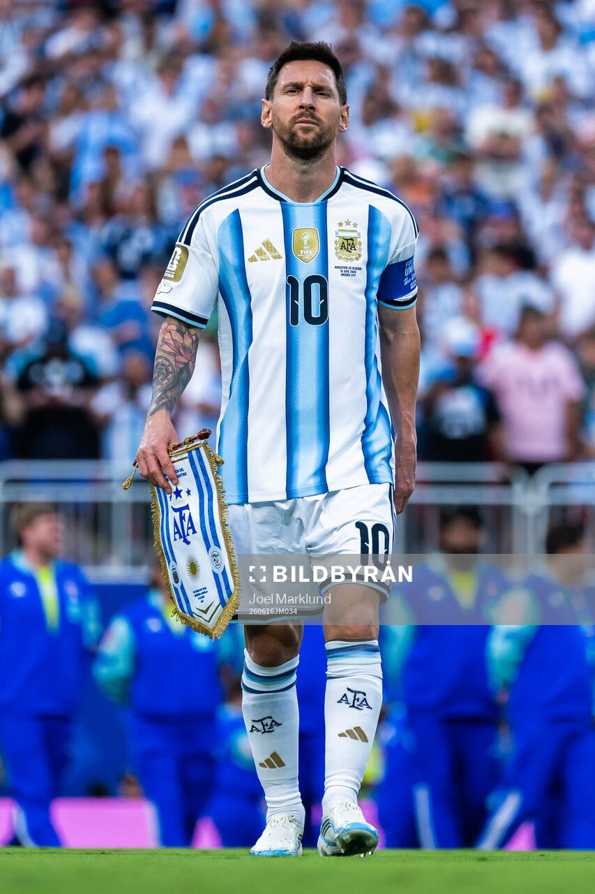 Lionel Messi of Argentina