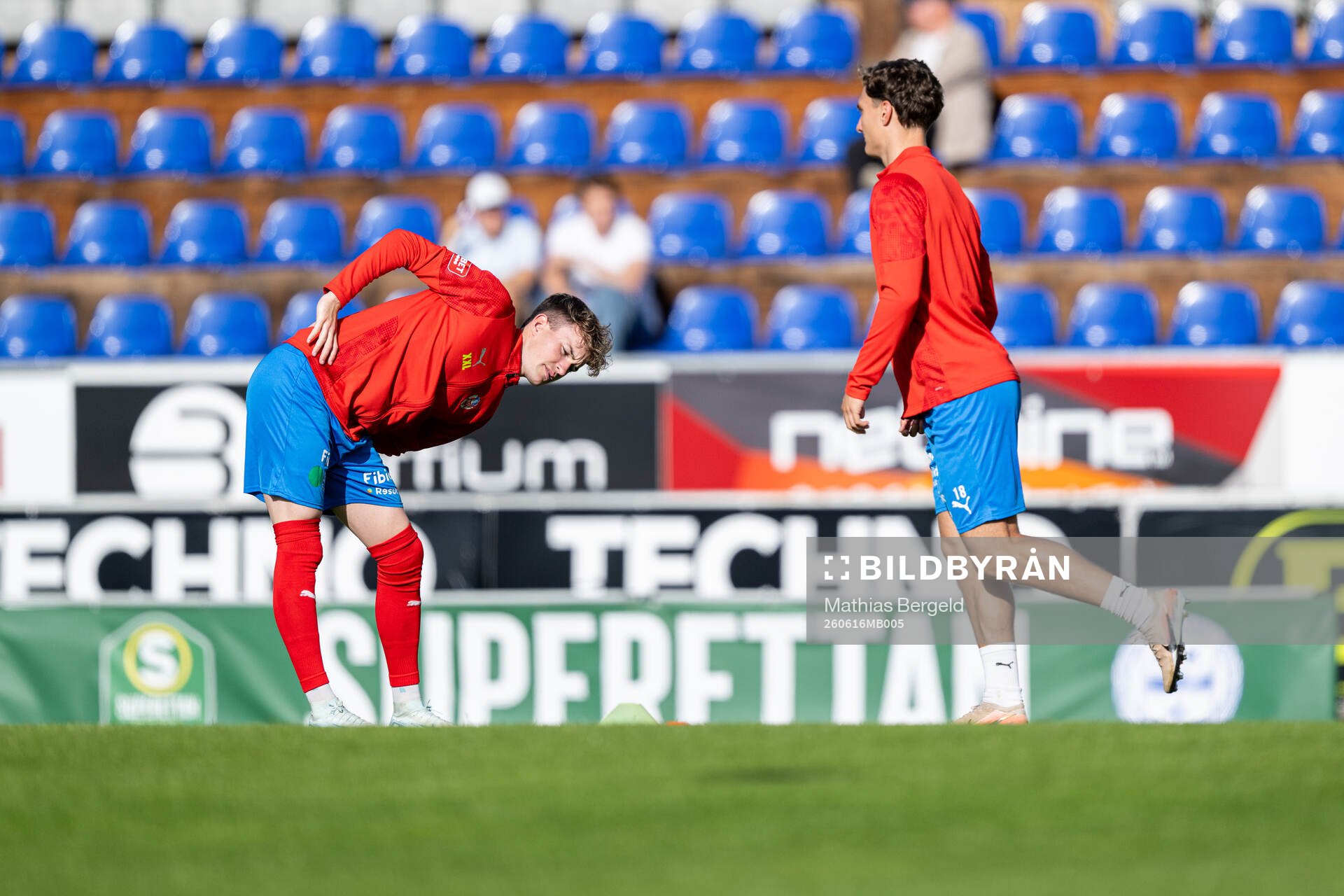 Helsingborgs Alexander Johansson och Casper Ljung Hofvendahl