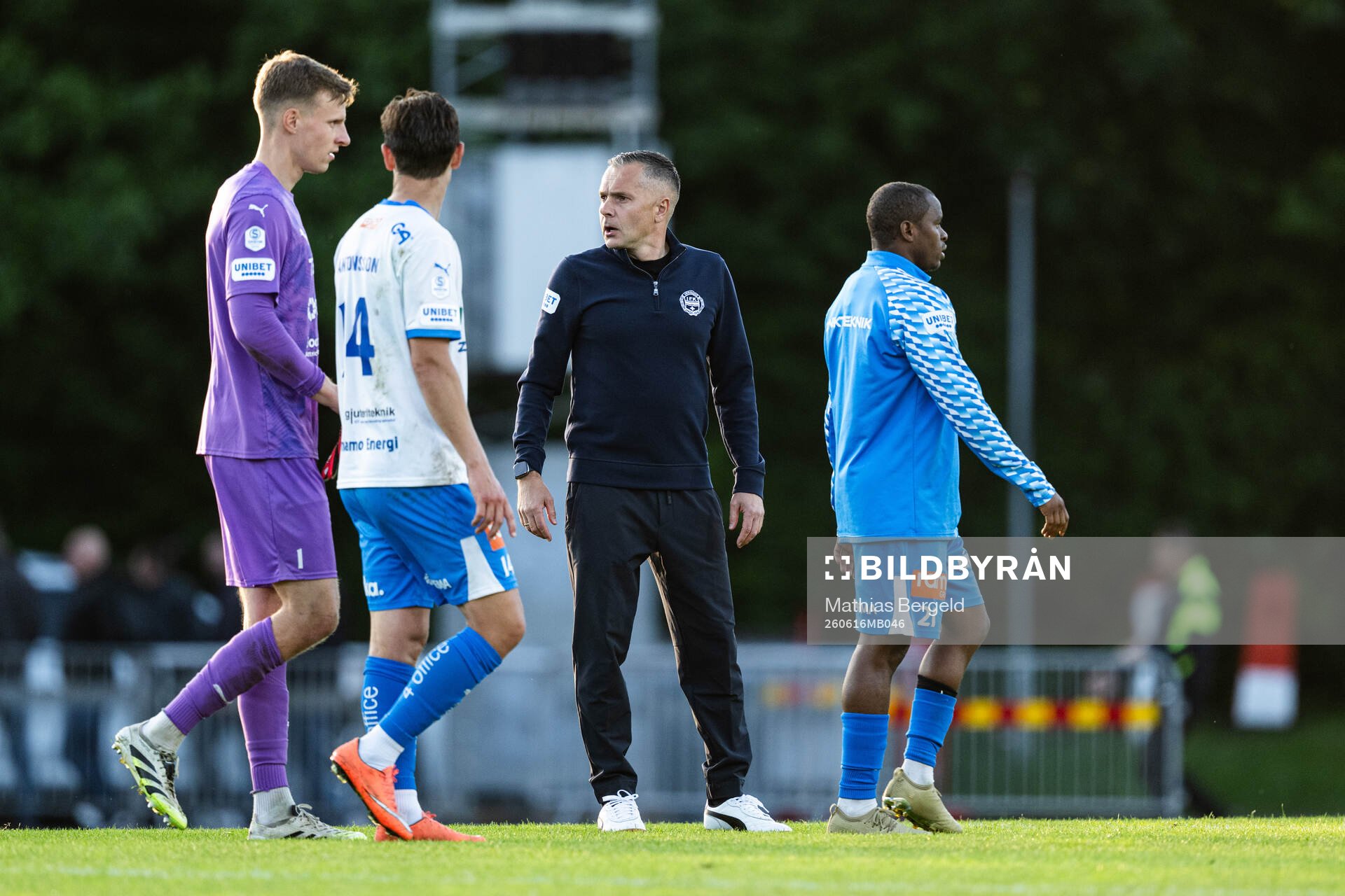 IFK Värnamos målvakt Hugo Keto, Marcus Antonsson,