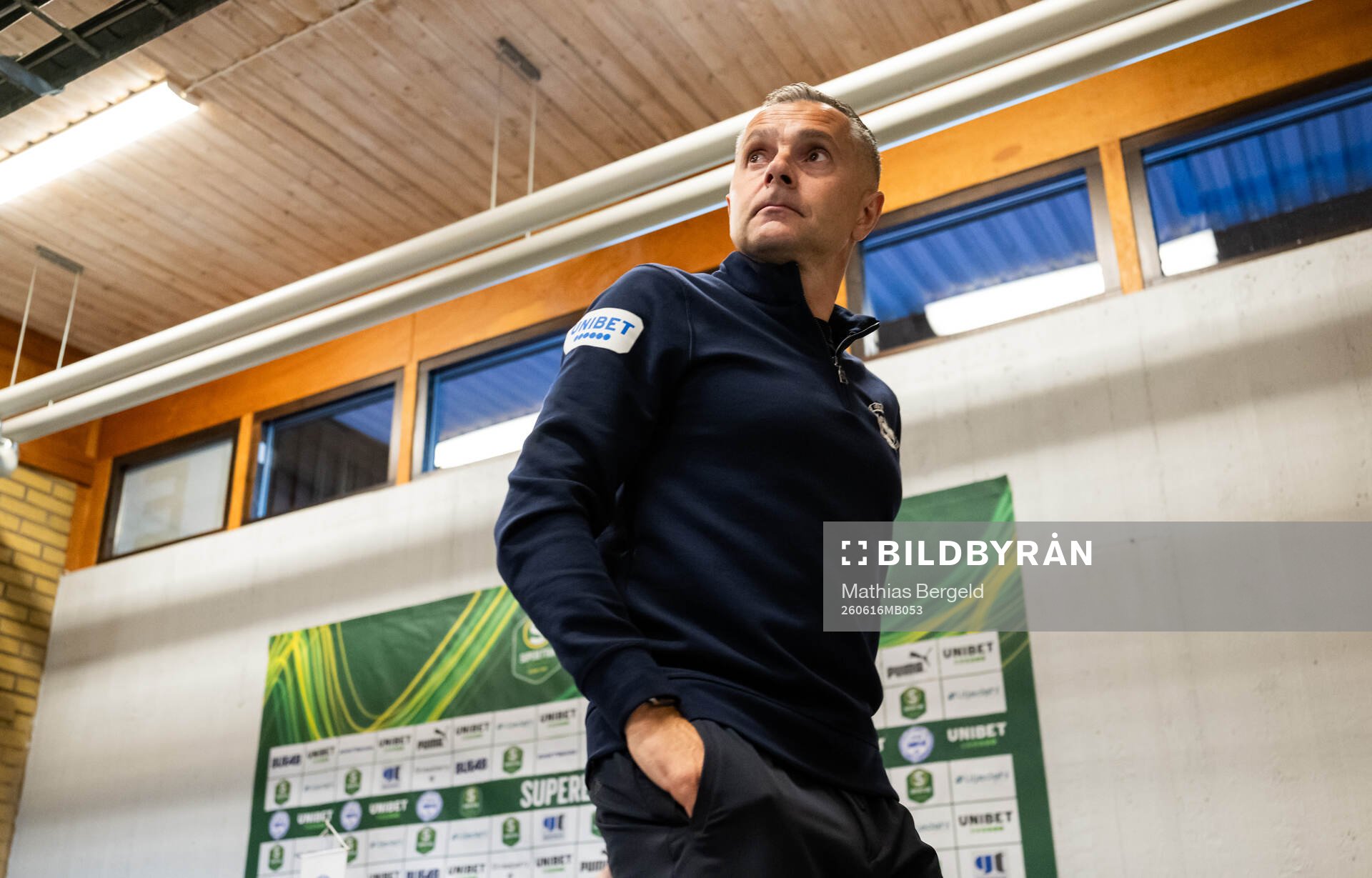 IFK Värnamos tränare Srdjan Tufegdzic på presskonferensen