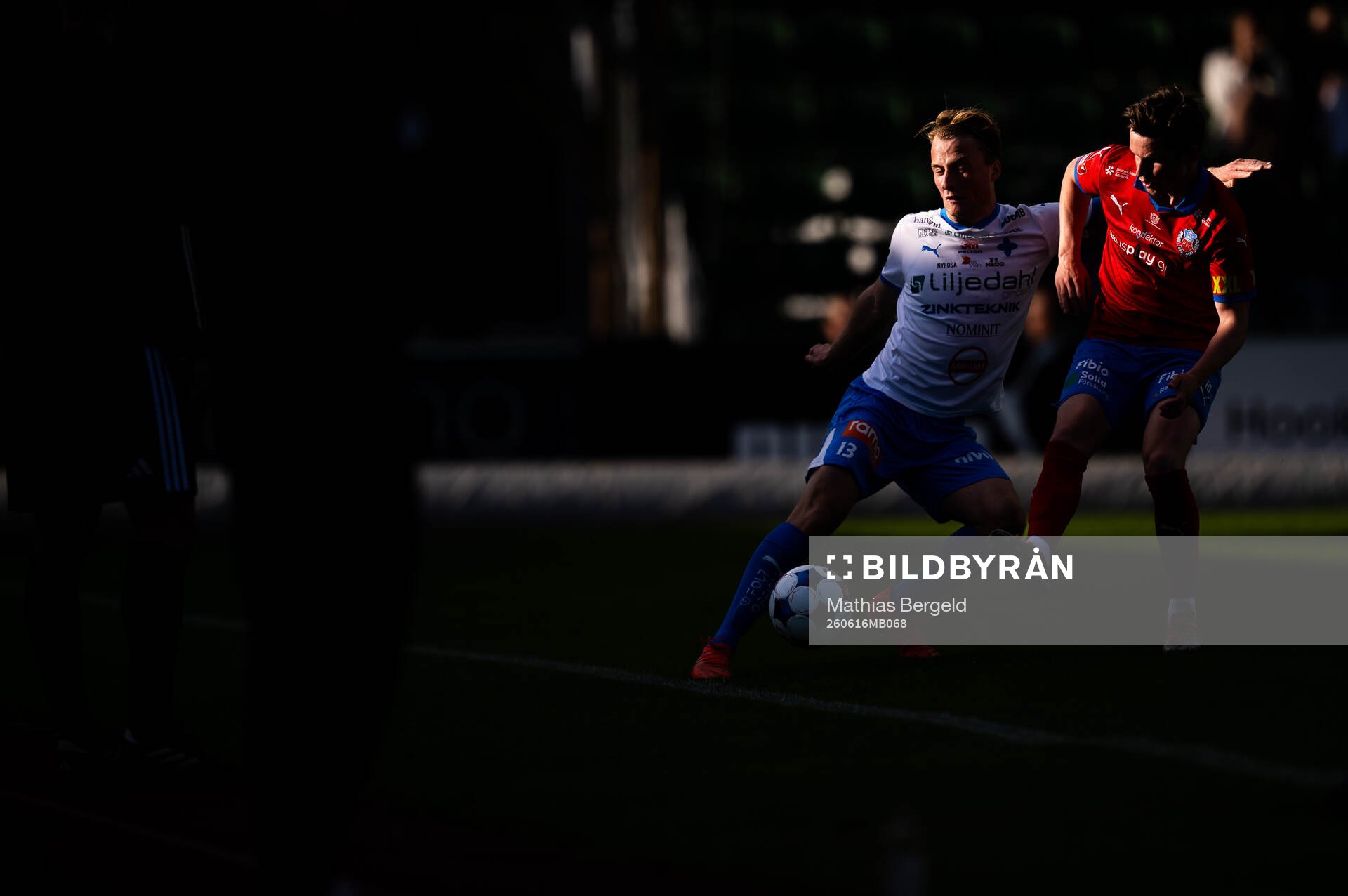 IFK Värnamos Sigge Jansson och Helsingborgs Max Svensson
