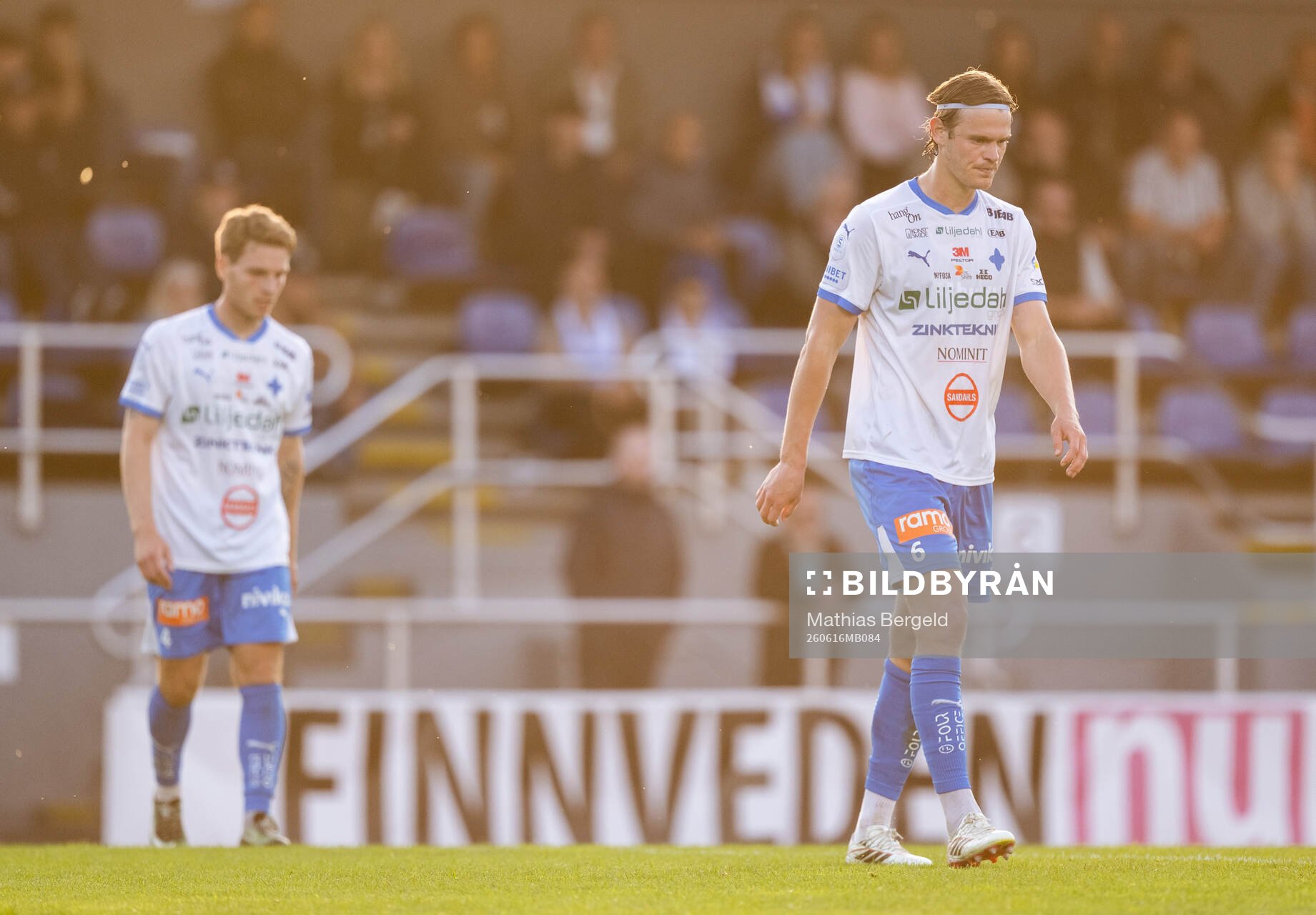 under fotbollsmatchen i Superettan mellan IFK Värnamo och