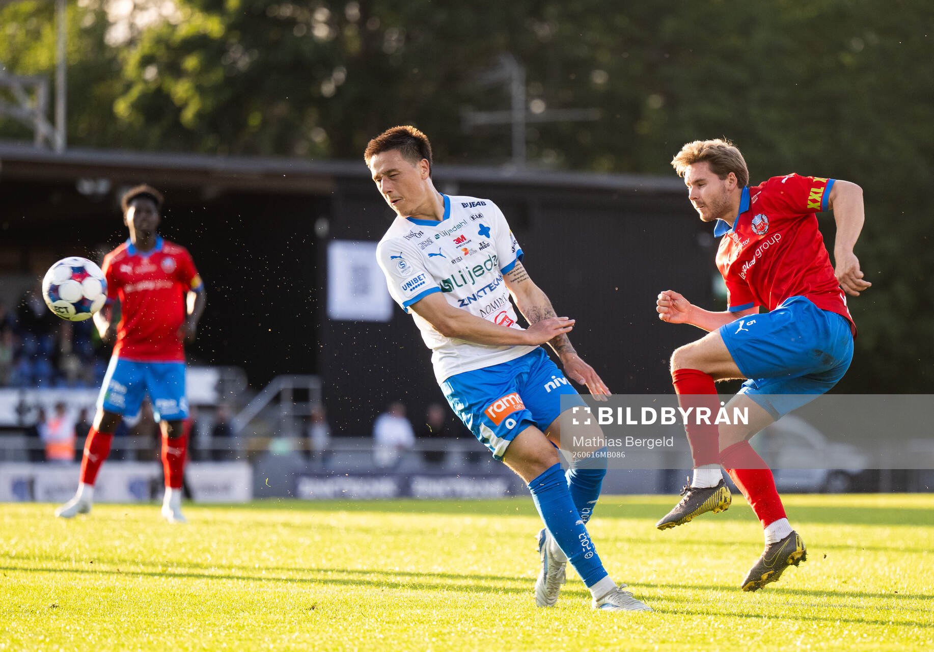 under fotbollsmatchen i Superettan mellan IFK Värnamo och