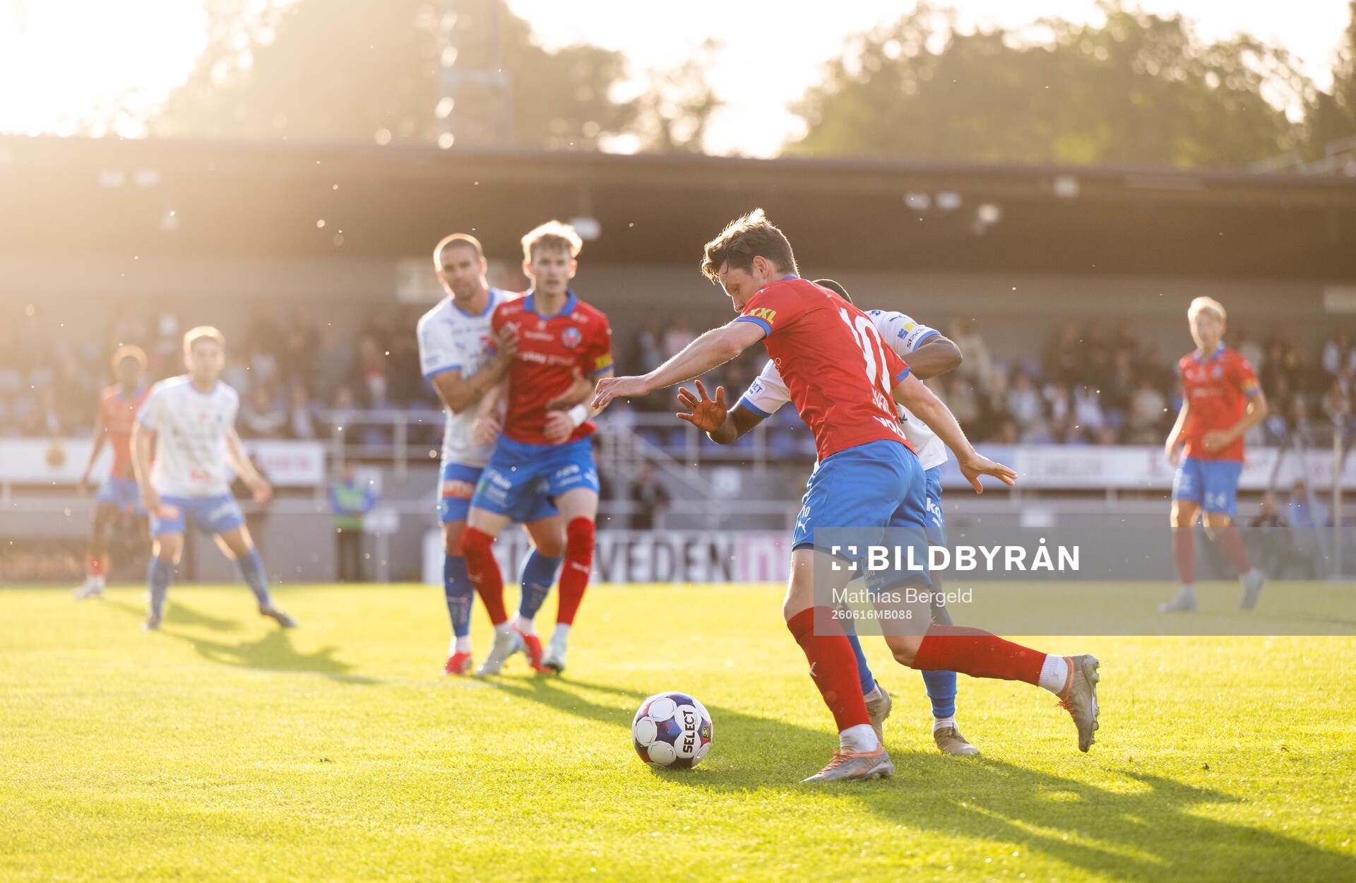 under fotbollsmatchen i Superettan mellan IFK Värnamo och