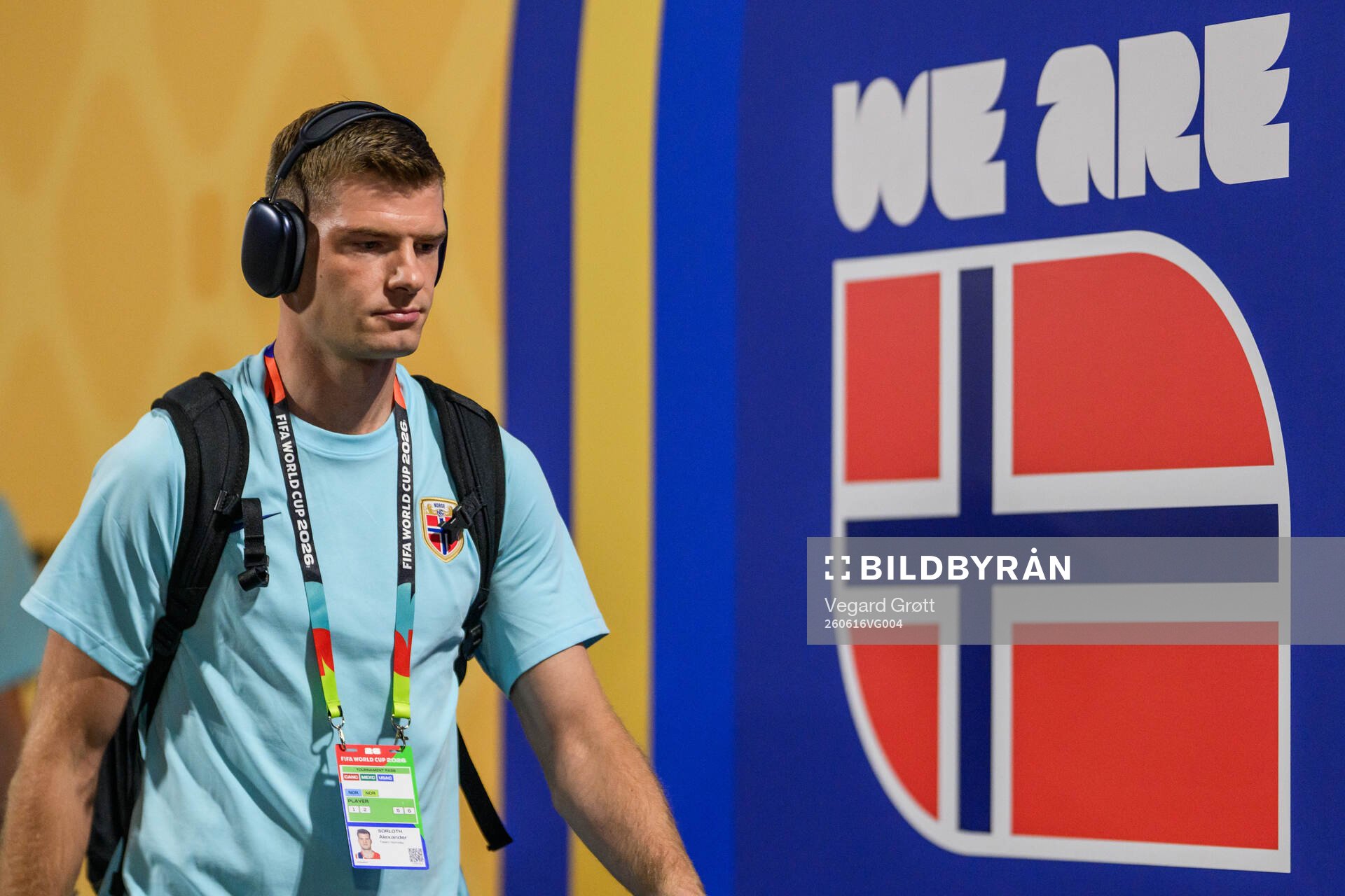 Alexander Sørloth of Norway