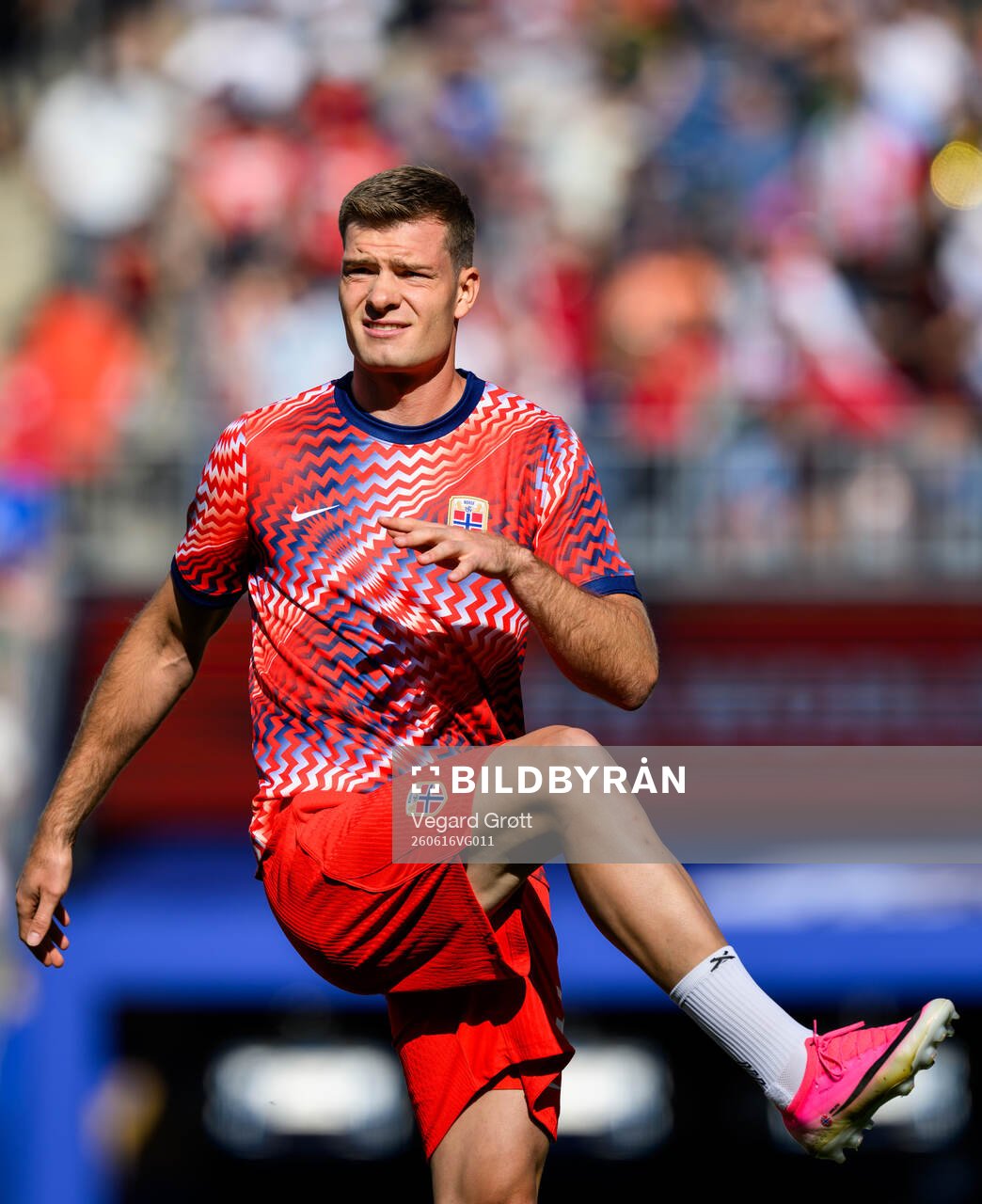 Alexander Sørloth of Norway