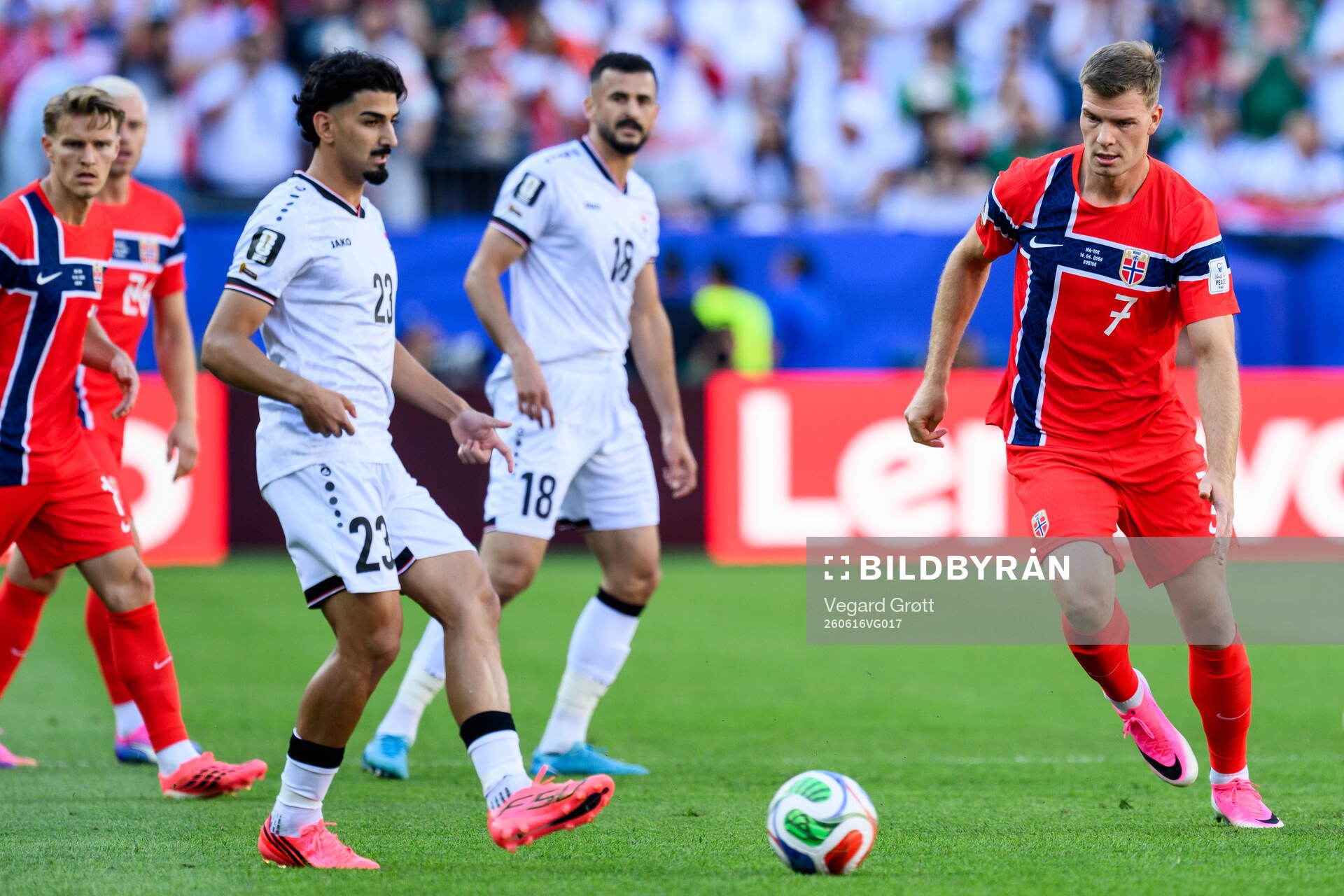 Alexander Sørloth of Norway