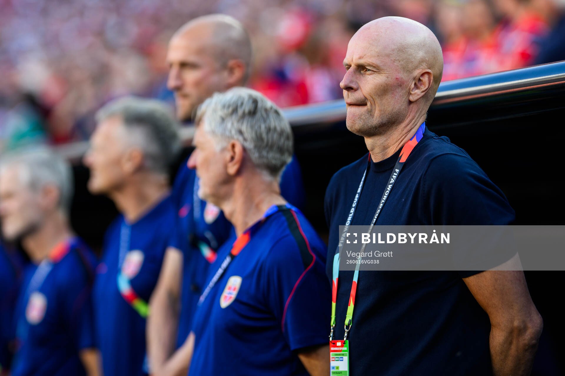 Head coach Ståle Solbakken of Norway