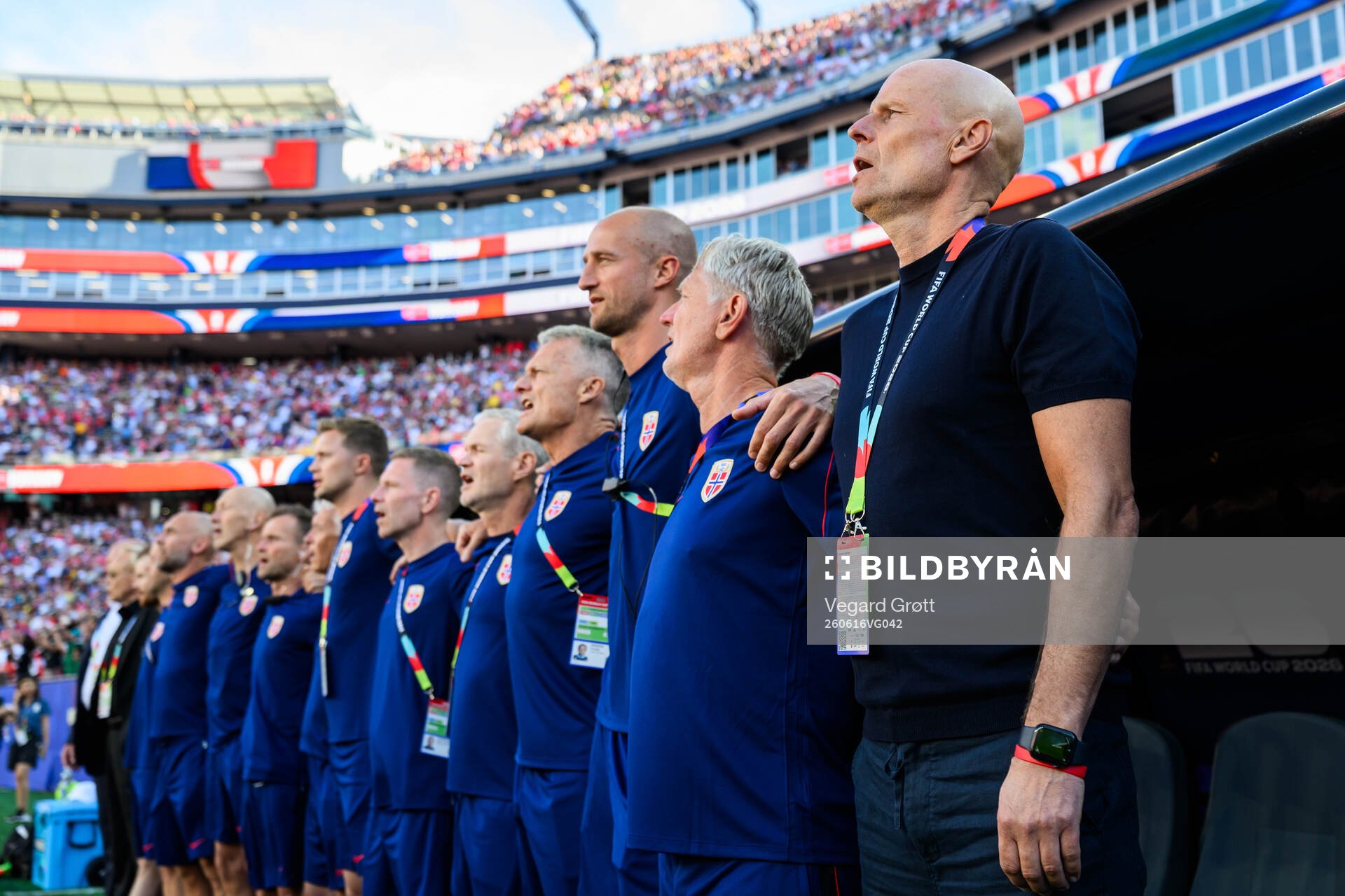 Head coach Ståle Solbakken of Norway