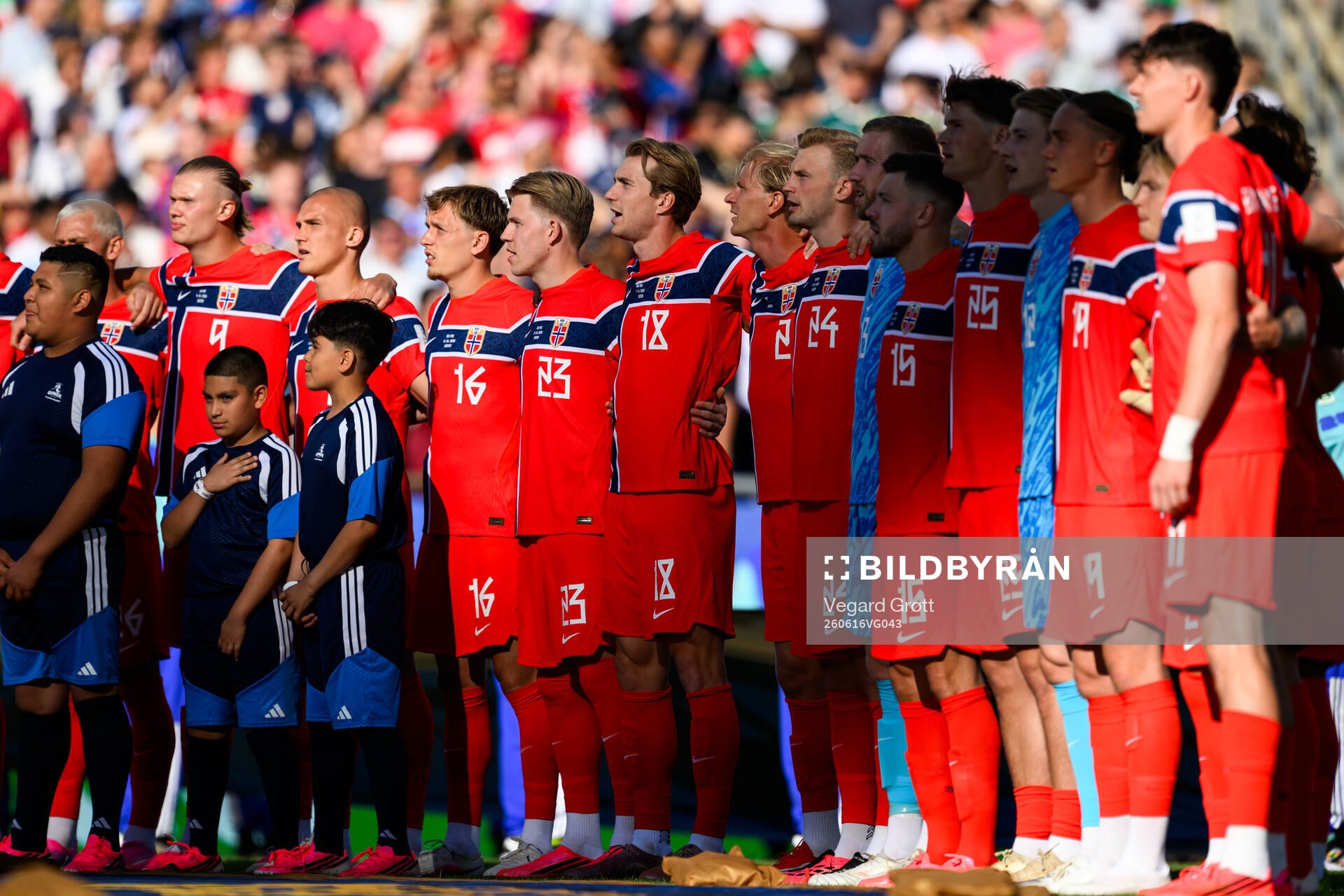 Erling Braut Haaland, Fredrik Aursnes, Marcus Holmgren