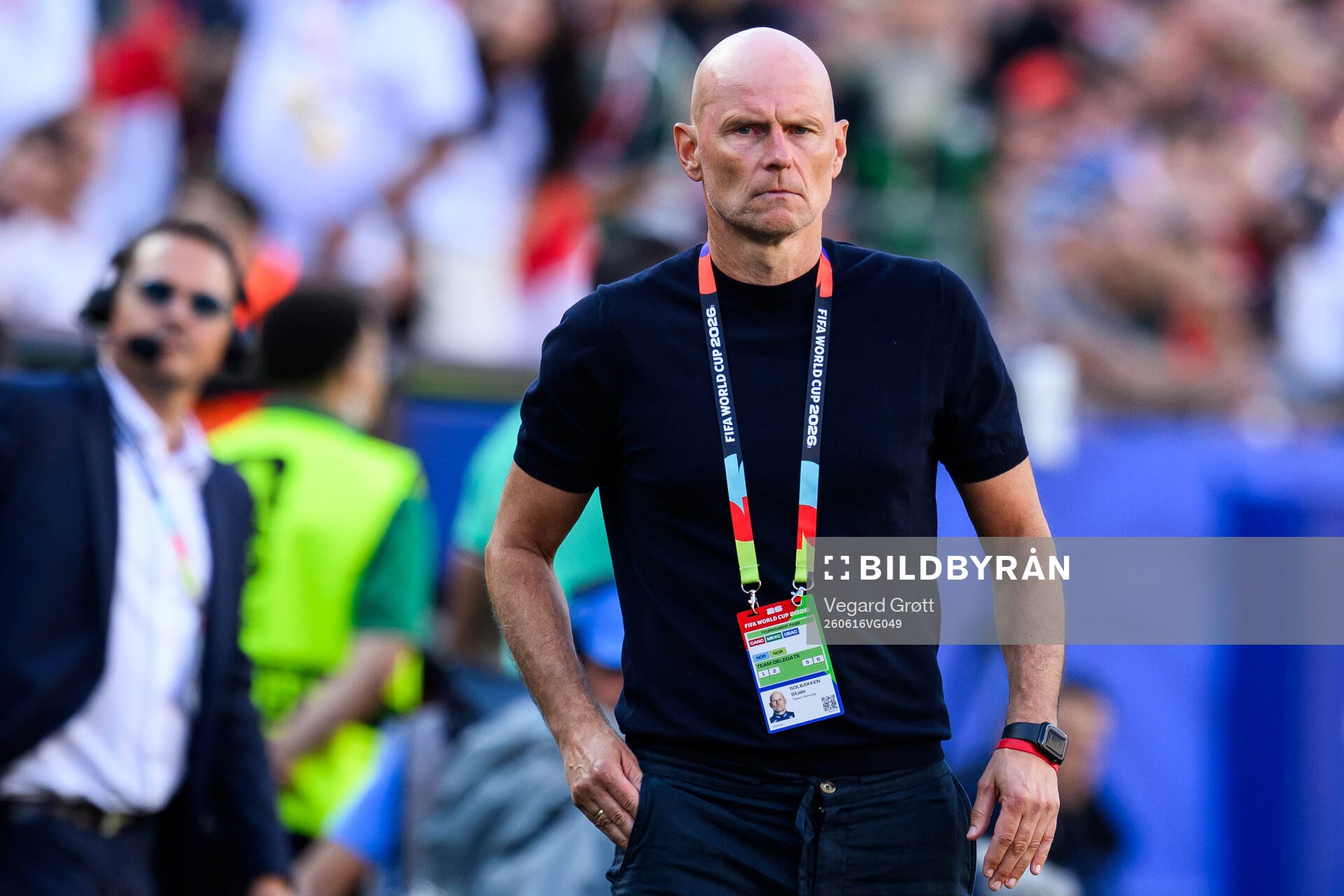 Head coach Ståle Solbakken of Norway