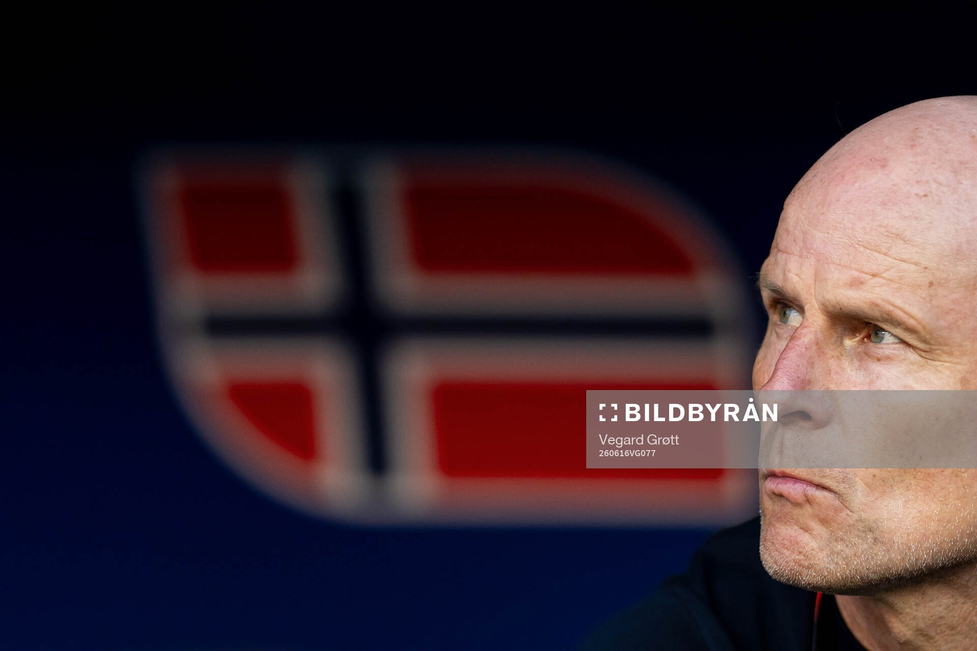 Head coach Ståle Solbakken of Norway