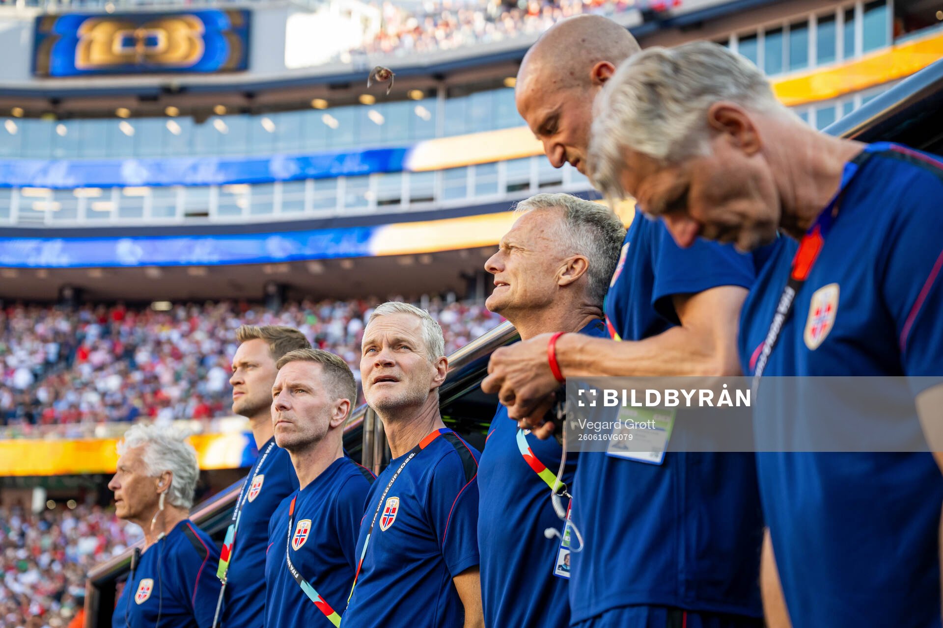 Are Hokstad, team manager, and staff of Norway