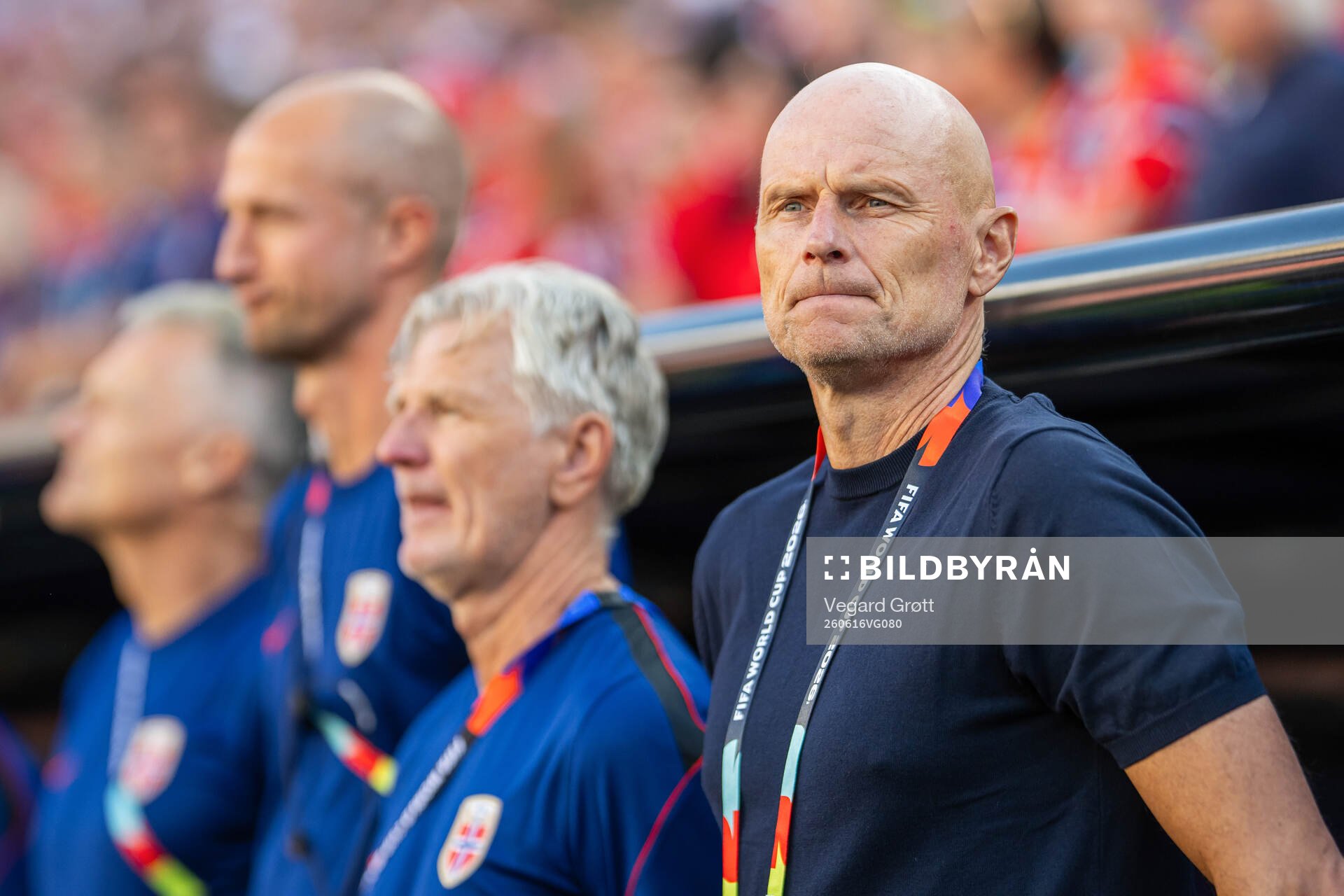 Head coach Ståle Solbakken of Norway