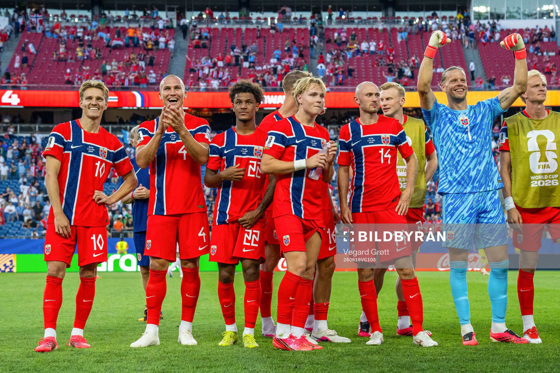 Martin Ødegaard, Leo Østigård, Fredrik Aursnes,