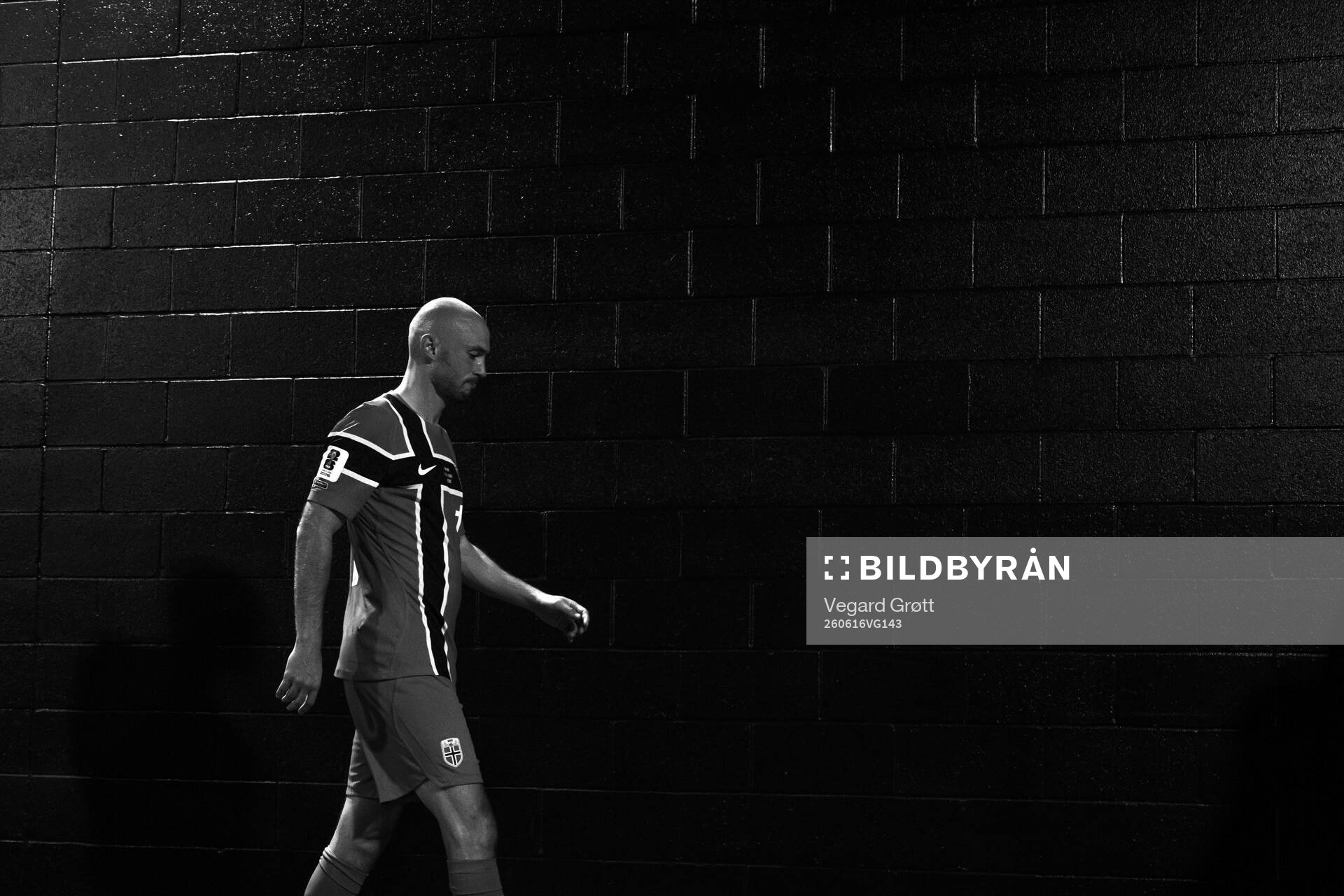 Fredrik Aursnes of Norway at half-time