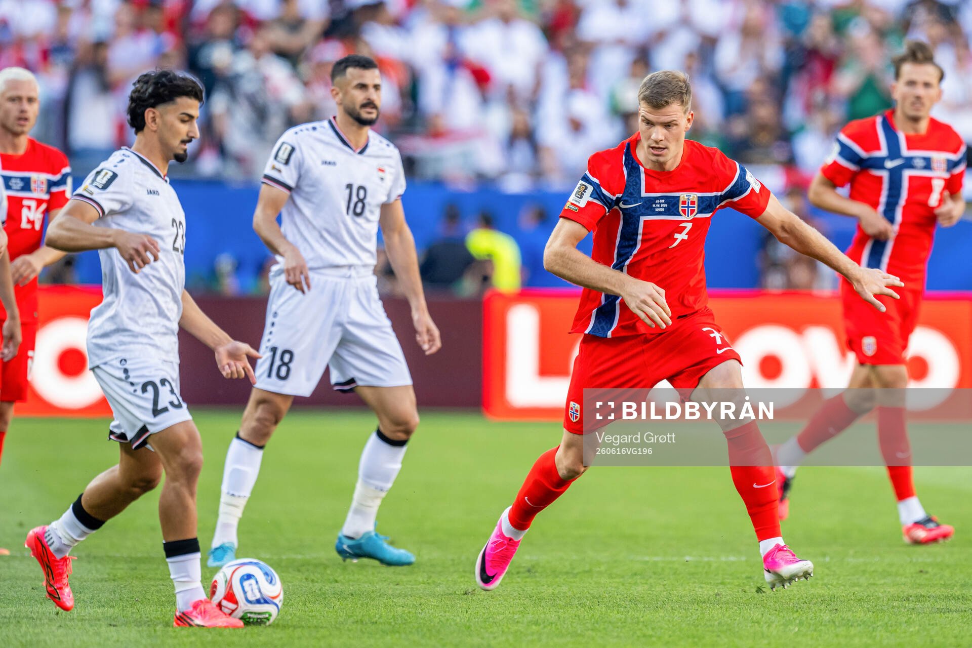 Alexander Sørloth of Norway