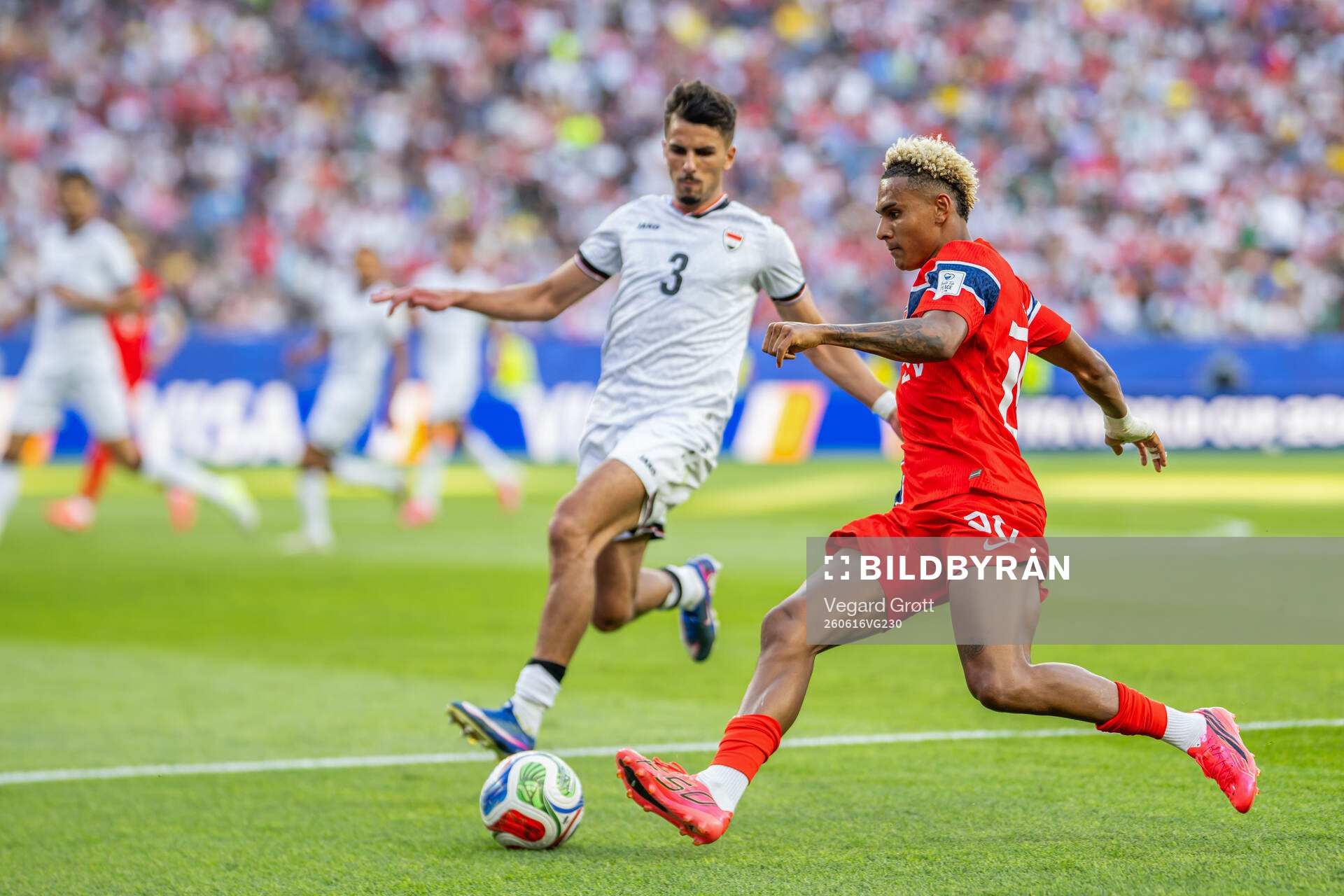 Antonio Nusa of Norway