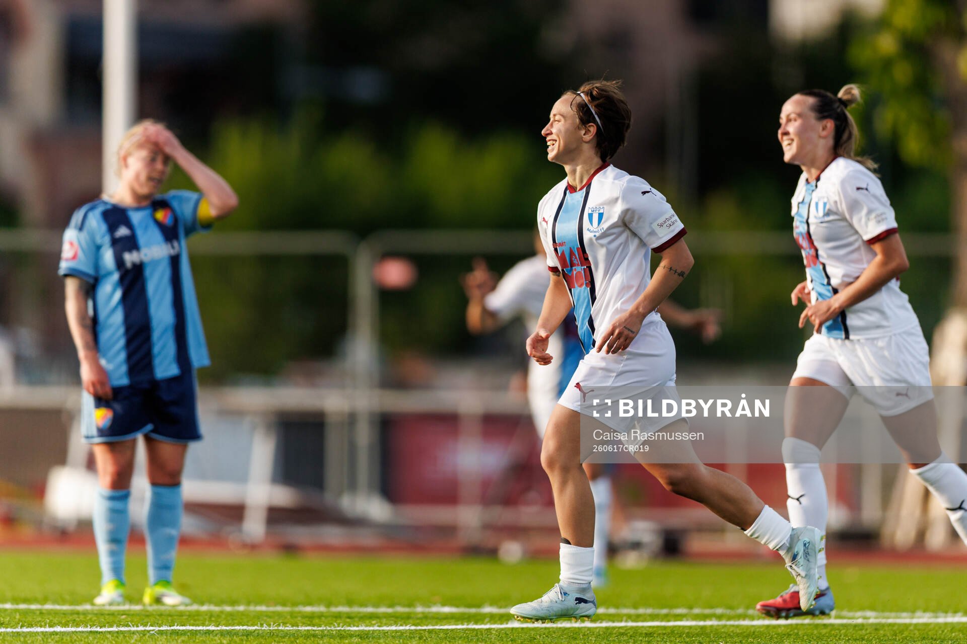 Malmö FFs Miljana Ivanovic jublar