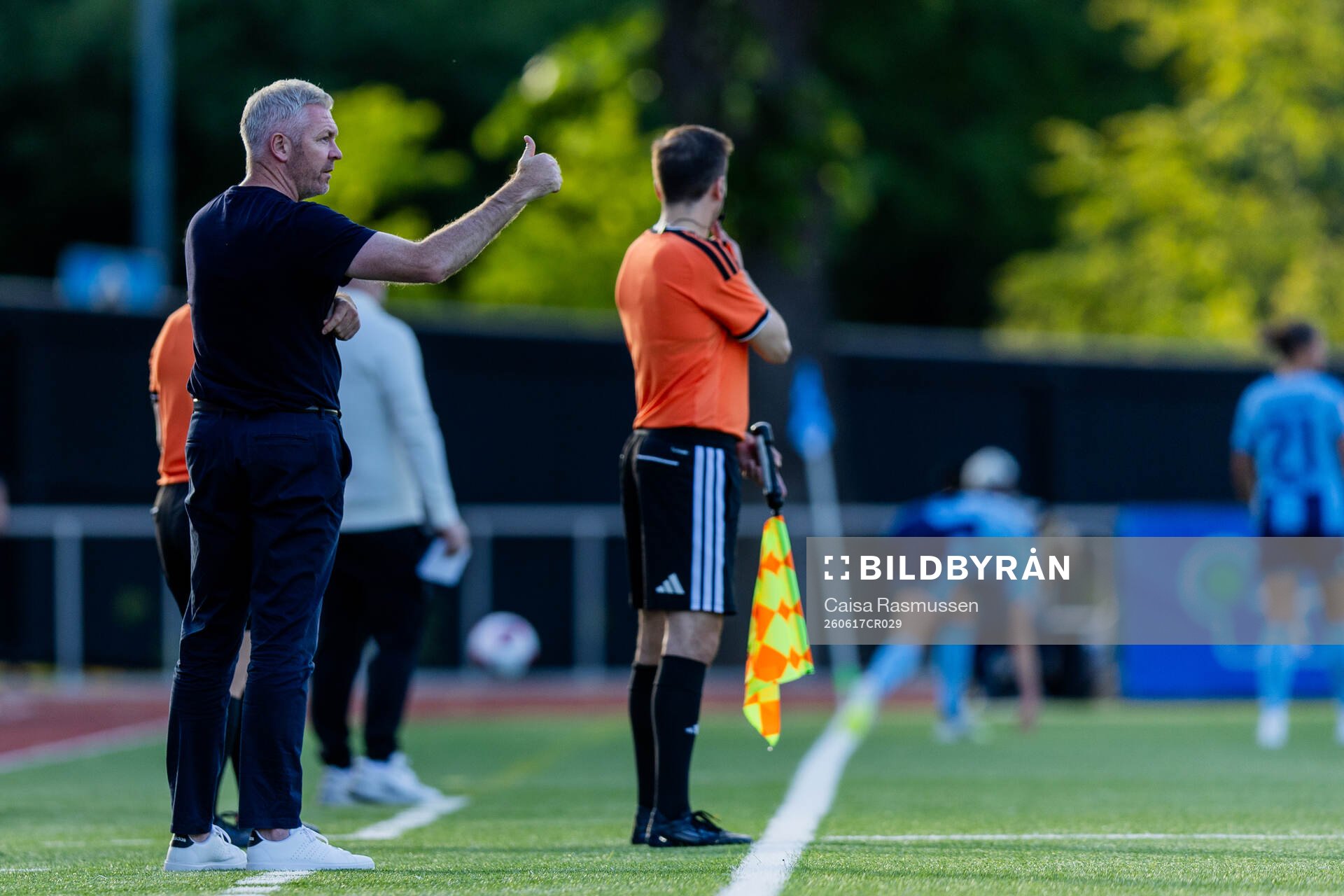 Djurgårdens tränare Willie Kirk